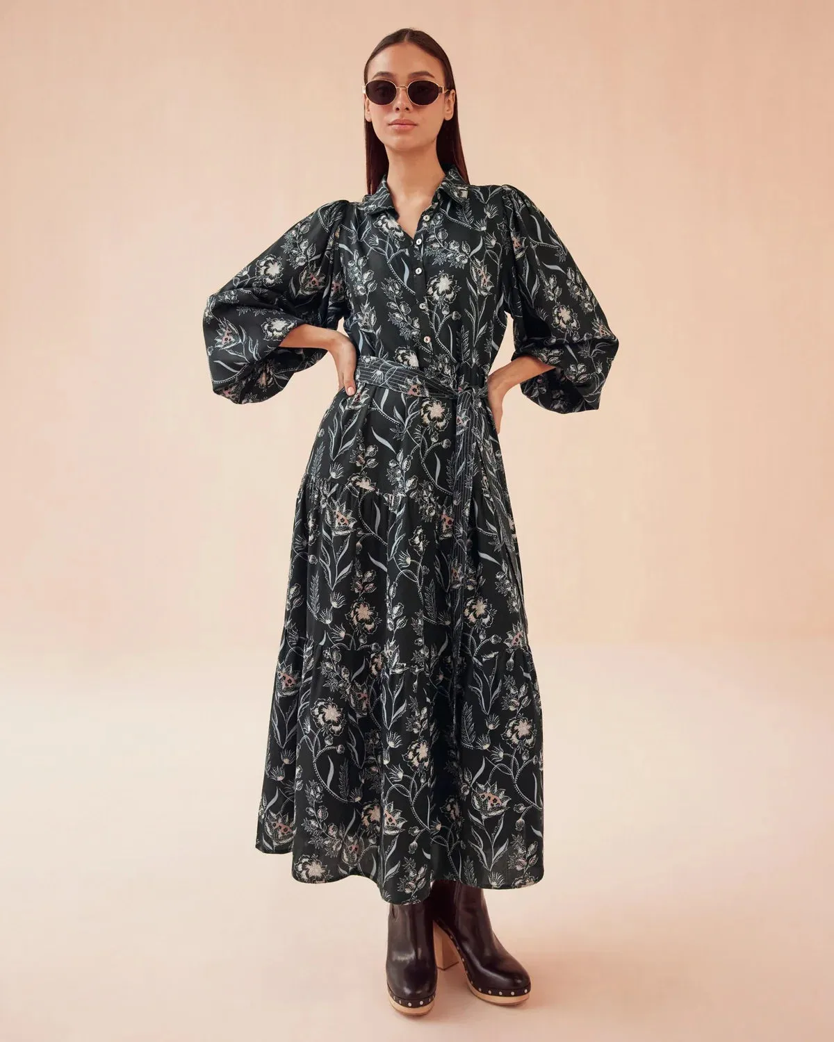 Emery Maxi in Sofi Midnight sold by Beau & Ro product image thumbnail 2