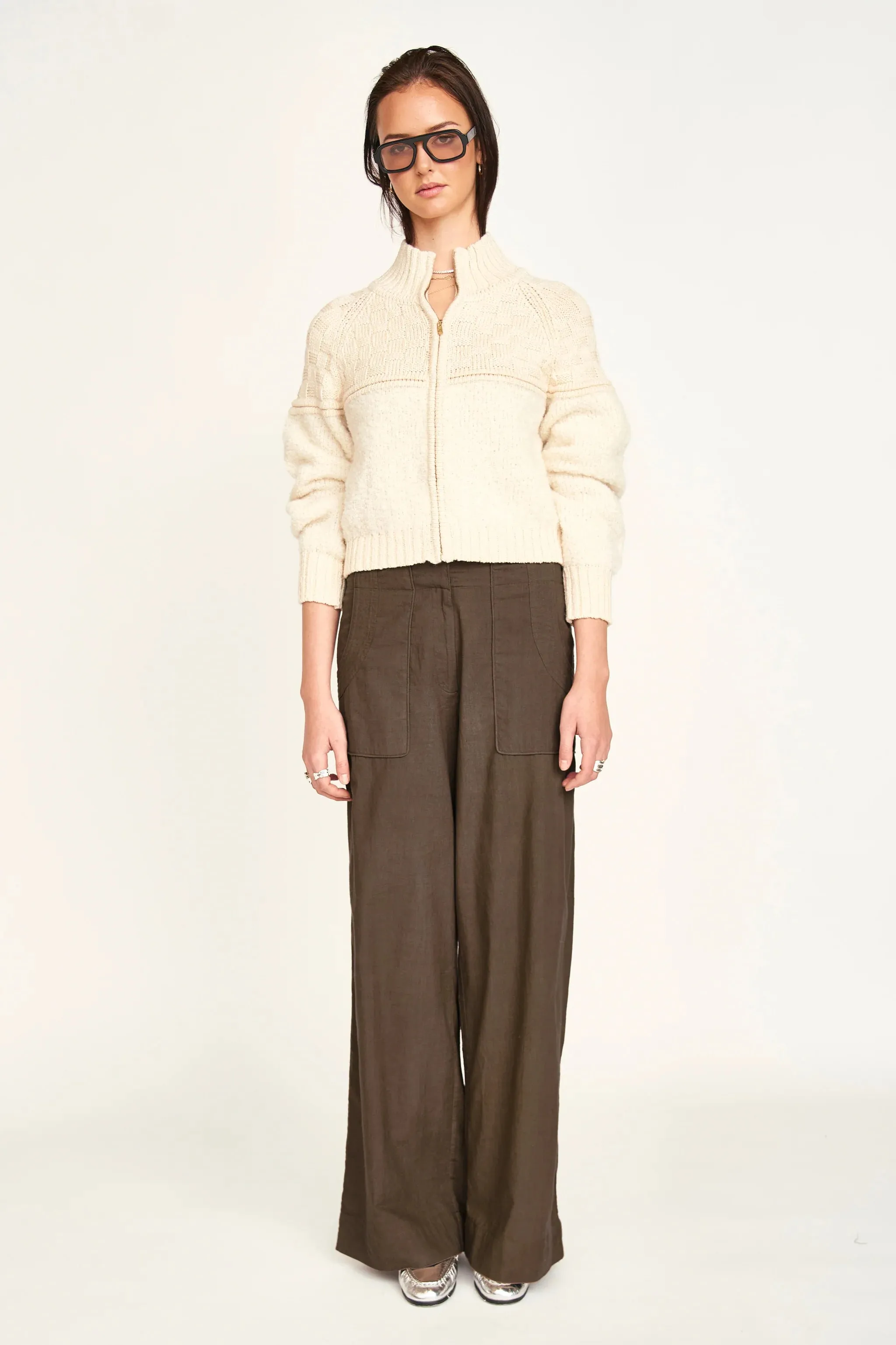 Tivot Pant in Walnut sold by Beau & Ro product image thumbnail 3