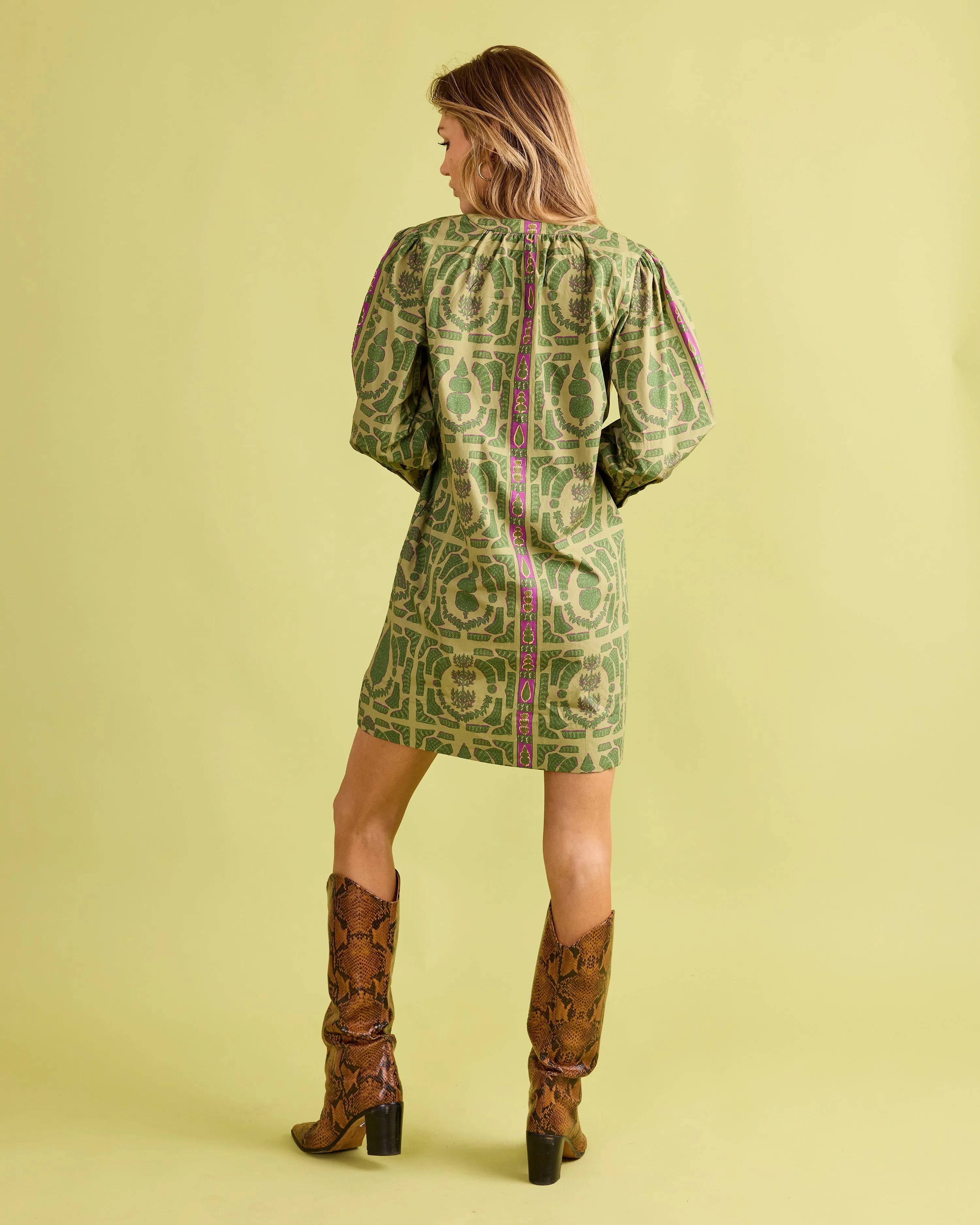 Paloma Dress in Topiary sold by Beau & Ro product image thumbnail 5