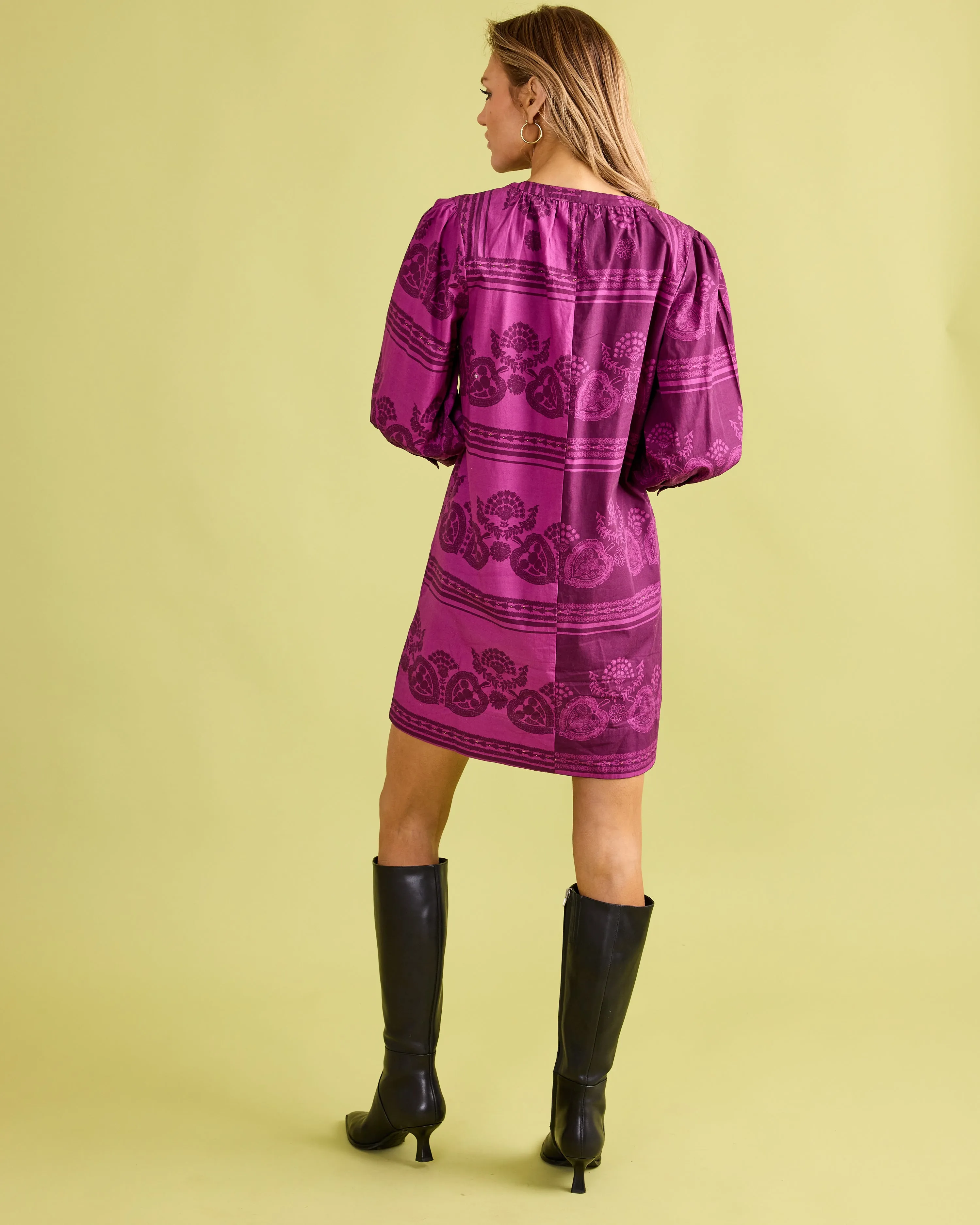 Paloma Dress in Garden Motif sold by Beau & Ro product image thumbnail 5