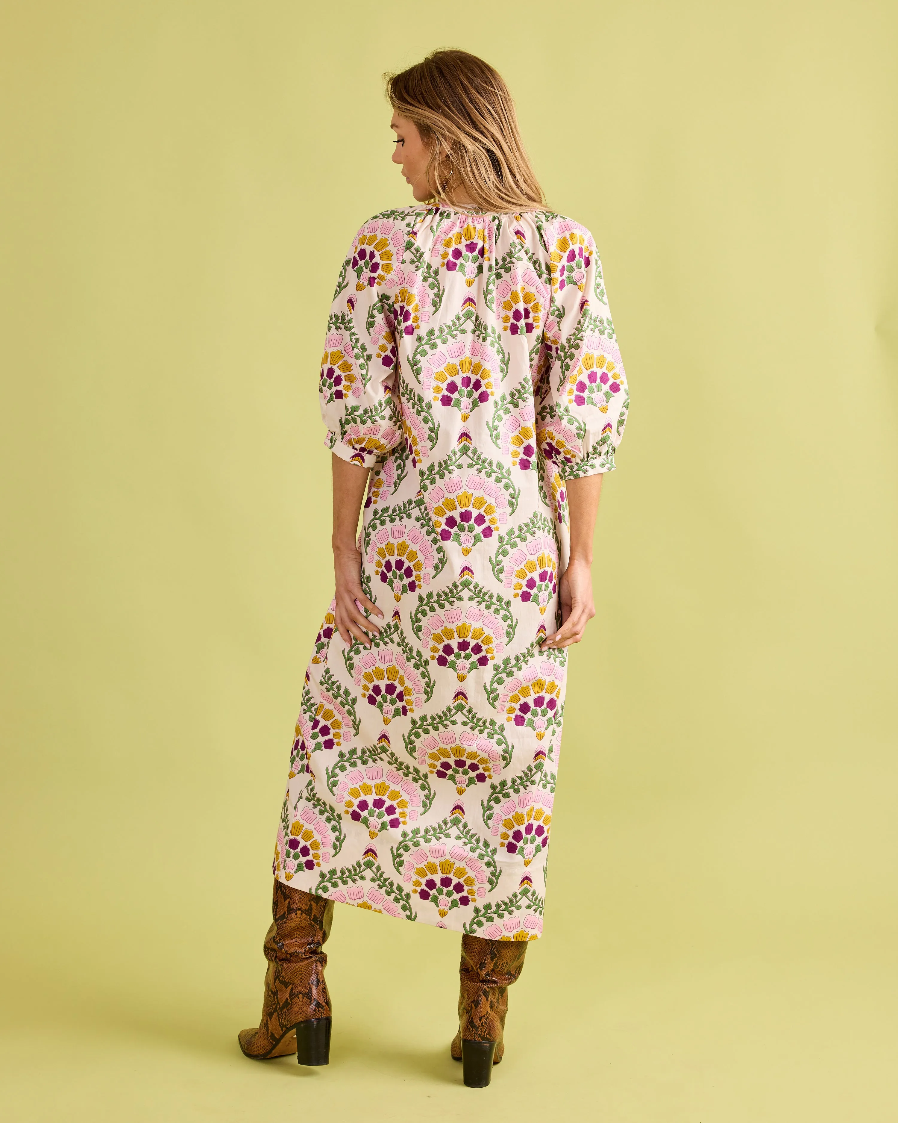 Madeline Dress in Botanique sold by Beau & Ro product image thumbnail 4