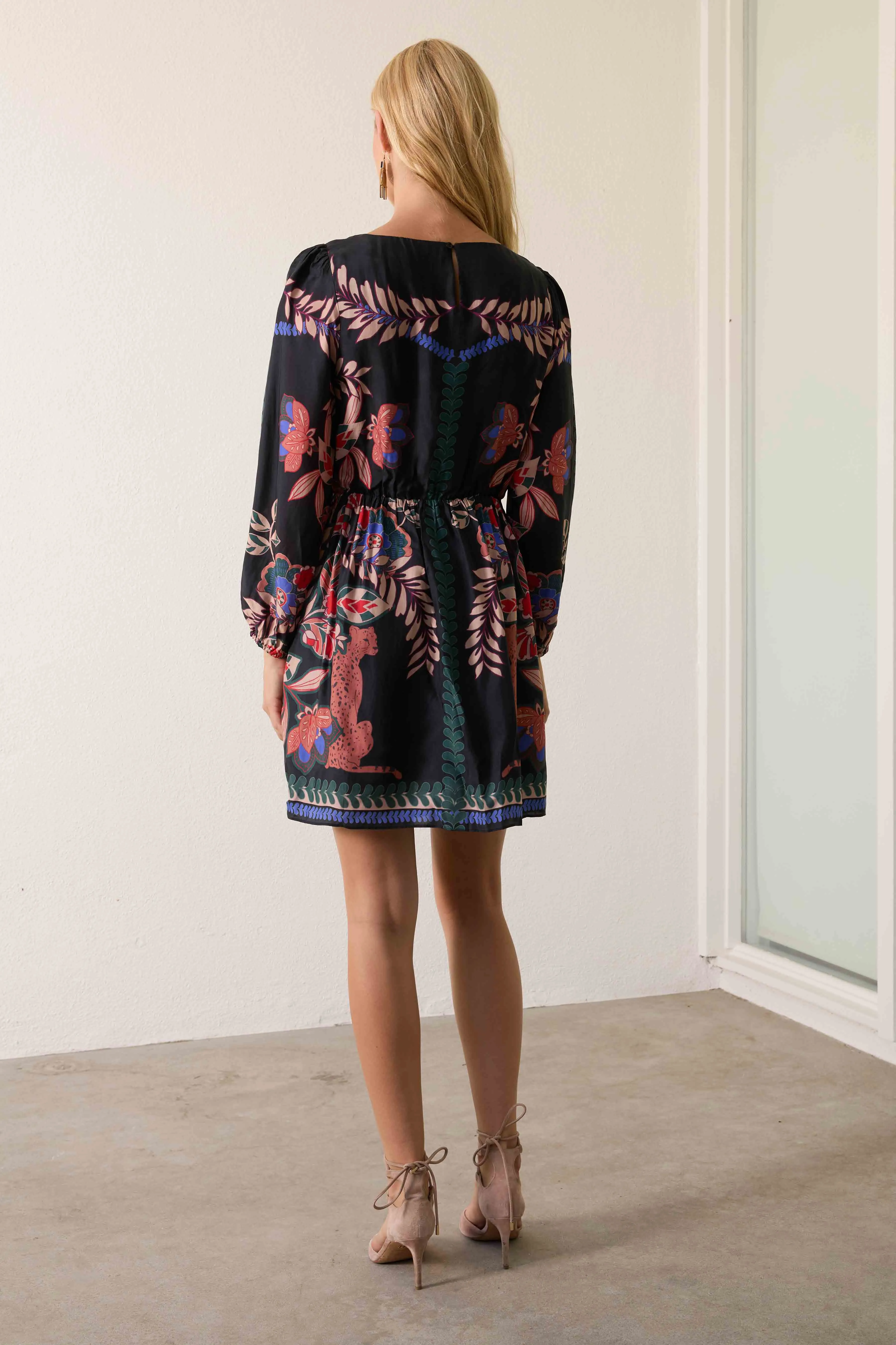 Emersyn Dress in Zulu Prince Cheetah sold by Beau & Ro product image thumbnail 4