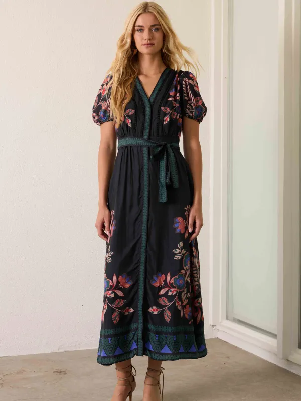 Irina Dress in Zulu Prince Cheetah sold by Beau & Ro