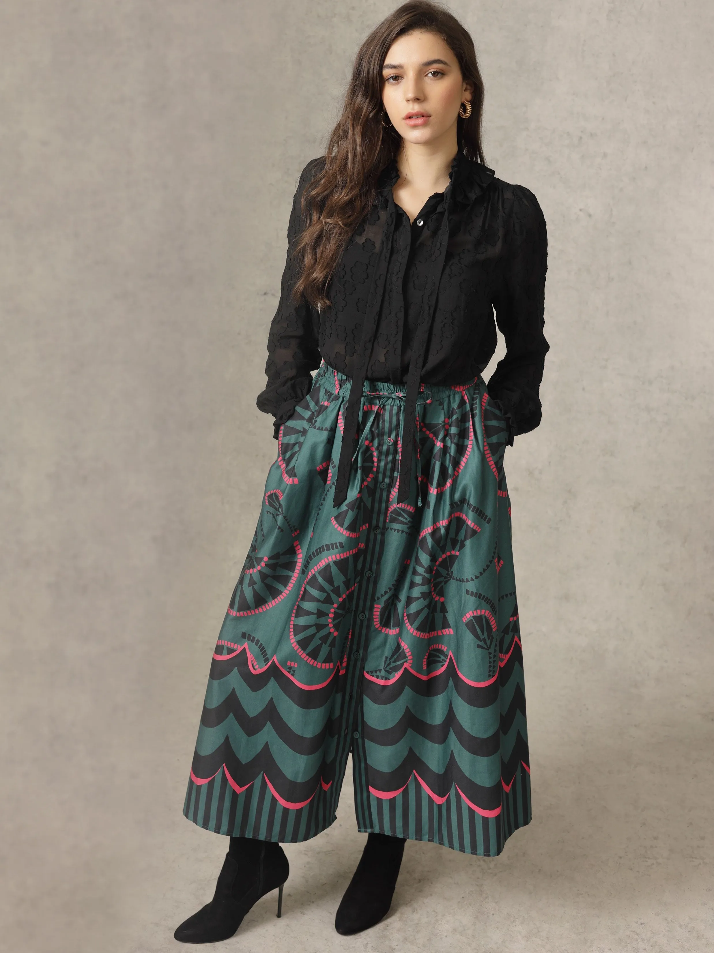 Juliet Blouse in Black sold by Beau & Ro