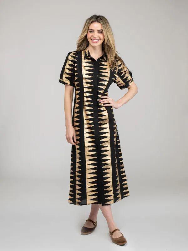 The Kris Dress | Edgy Black sold by Beau & Ro