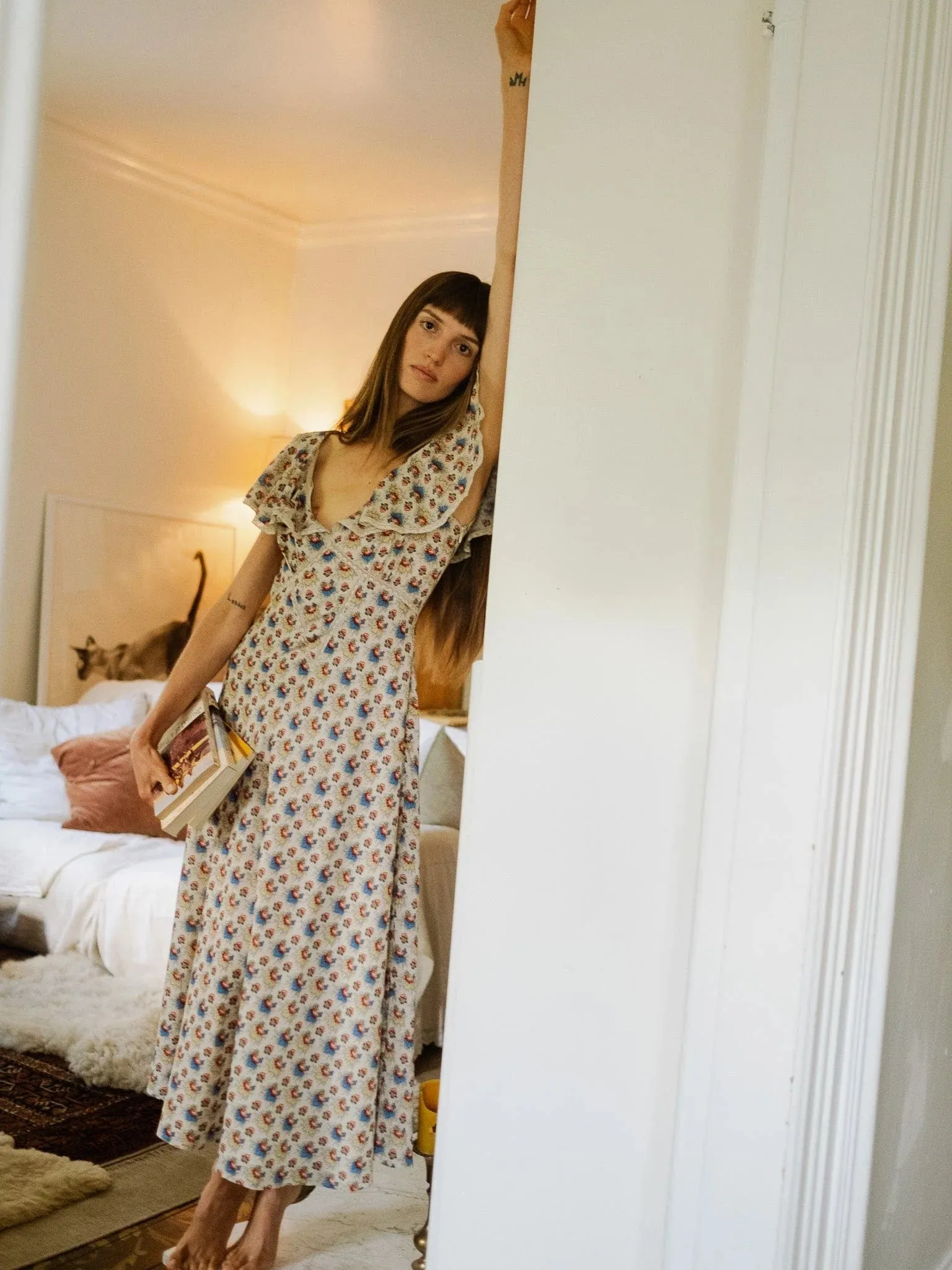 Eloise Dress in Cottage sold by Beau & Ro product image thumbnail 5