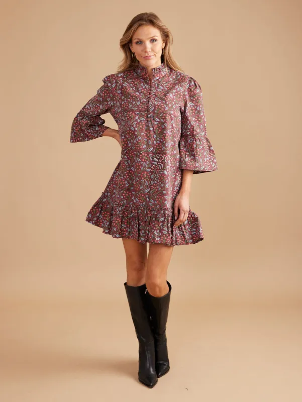 Chelsea Dress in Climbing Floral sold by Beau & Ro