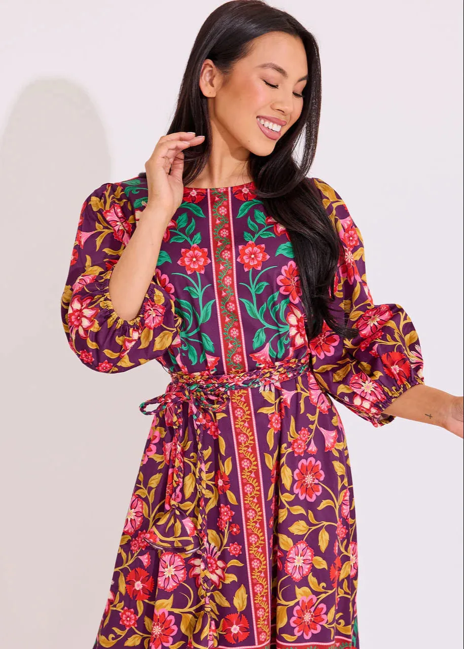 Clover Dress in Medieval Floral sold by Beau & Ro product image thumbnail 4