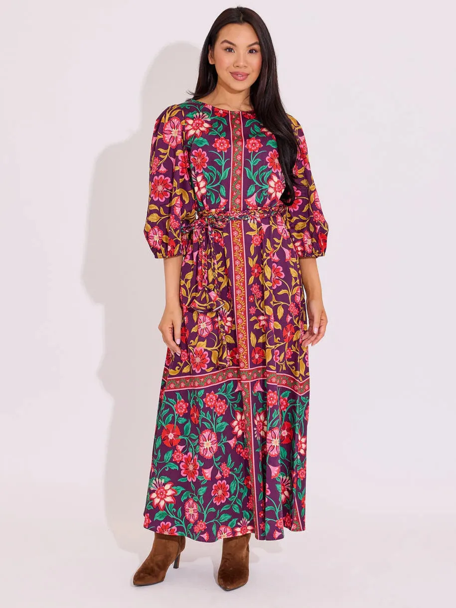 Clover Dress in Medieval Floral sold by Beau & Ro