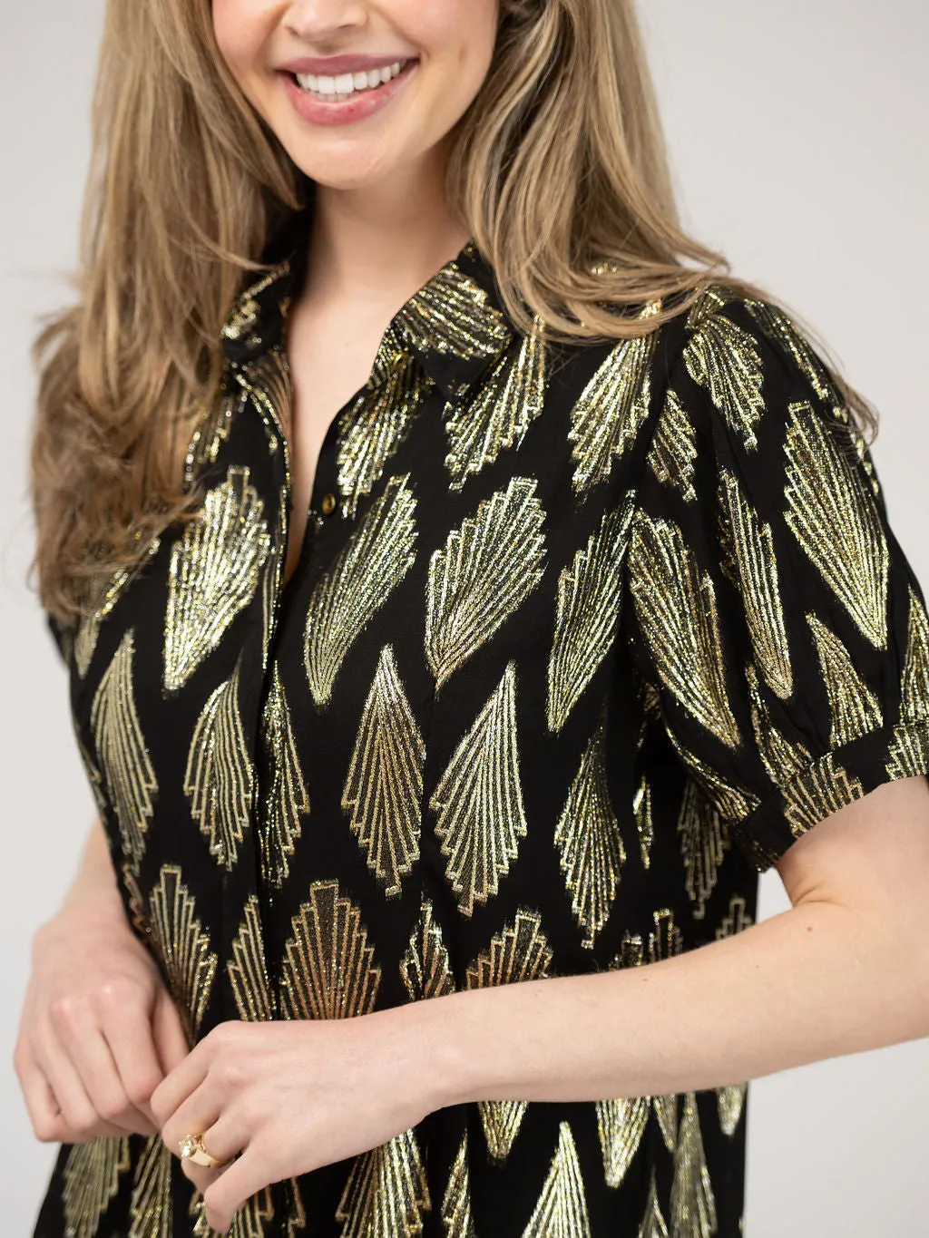 The Kris Dress | Black Deco sold by Beau & Ro product image thumbnail 5