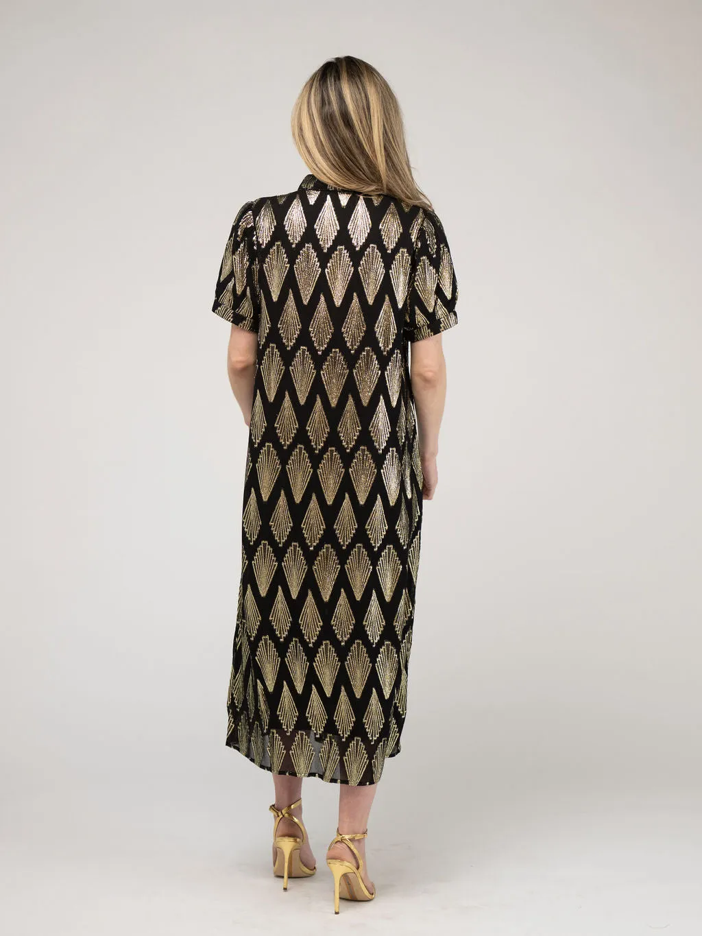 The Kris Dress | Black Deco sold by Beau & Ro product image thumbnail 4