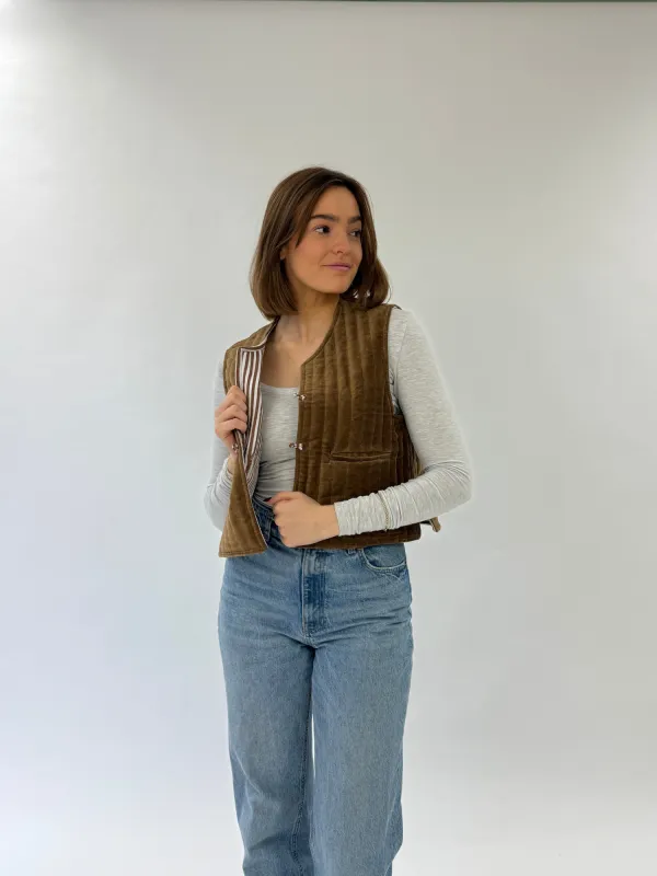 Velvet Waistcoat sold by Beau & Ro