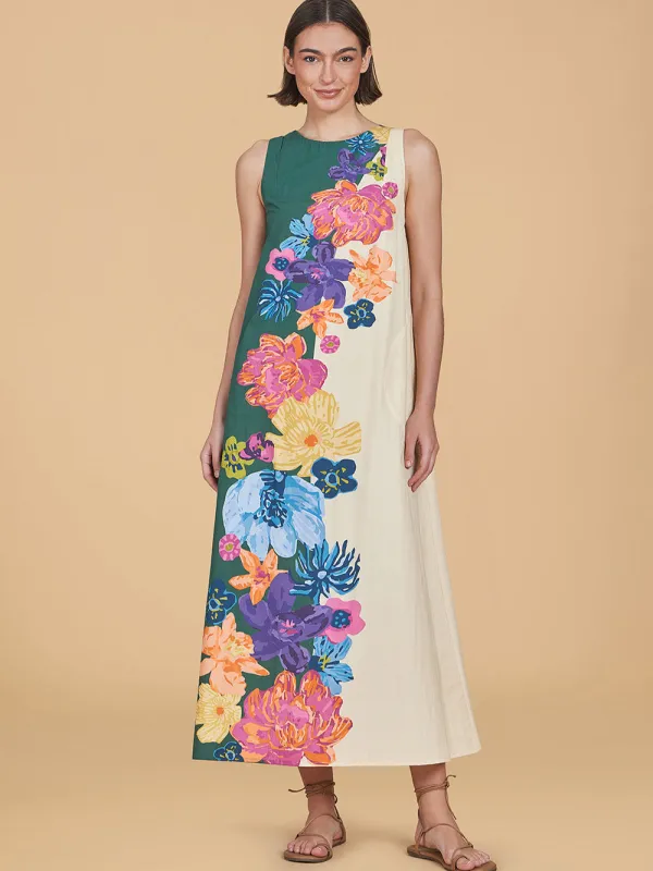 Dani Dress in Floral Fete sold by Beau & Ro