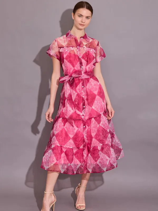 Rachel Dress in Toile sold by Beau & Ro