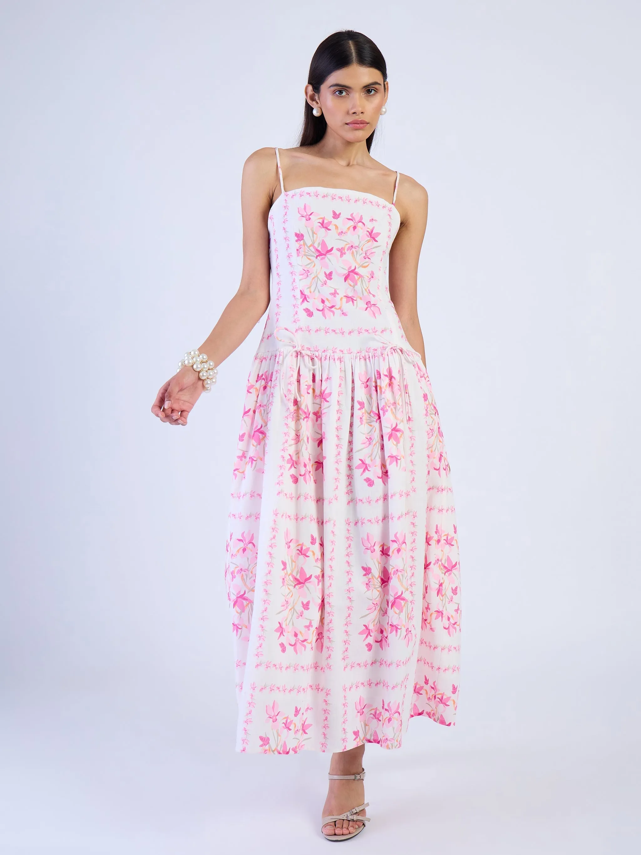 Lucy Dress in Aurelia Blush sold by Beau & Ro