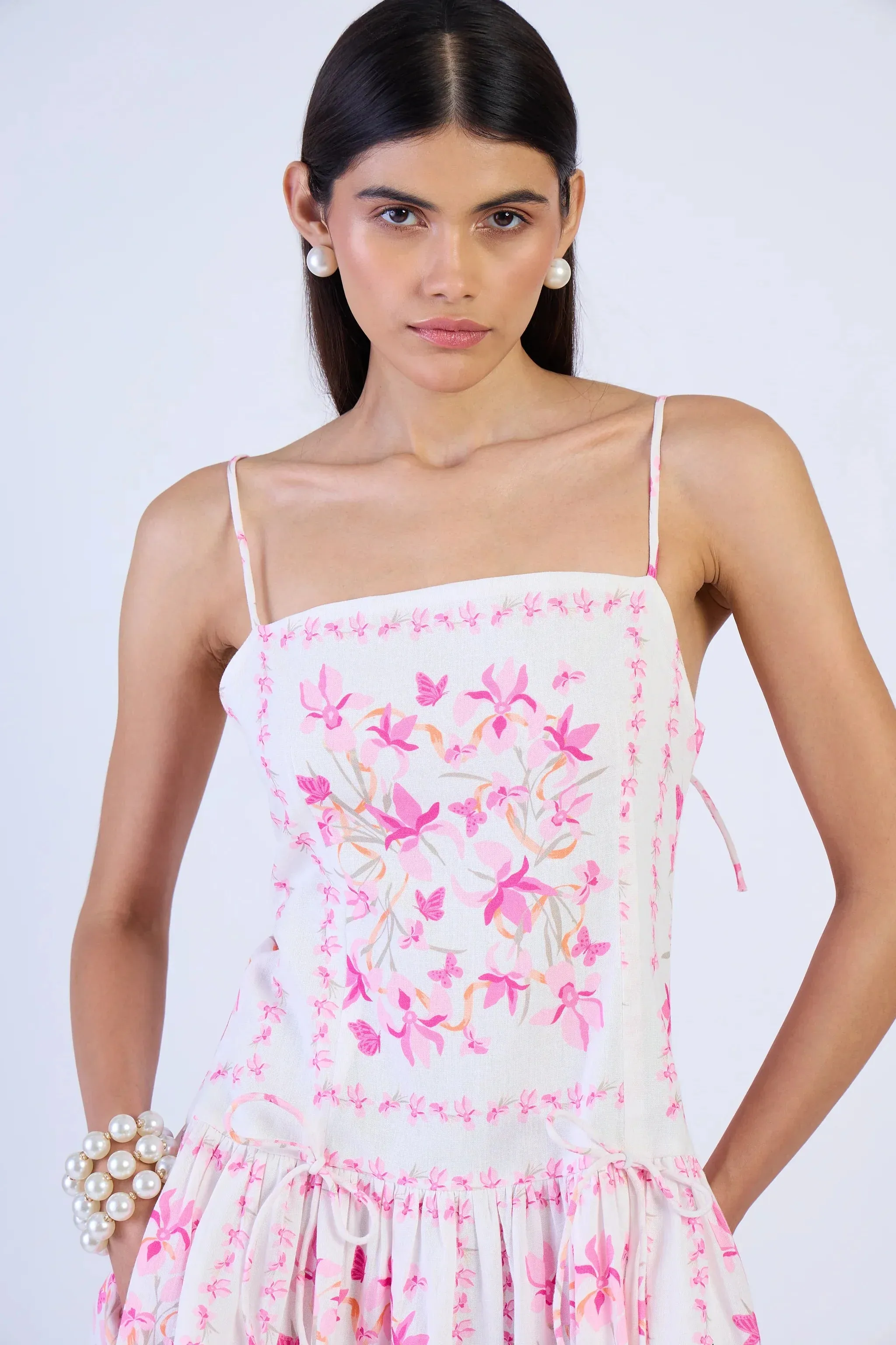 Lucy Dress in Aurelia Blush sold by Beau & Ro product image thumbnail 4