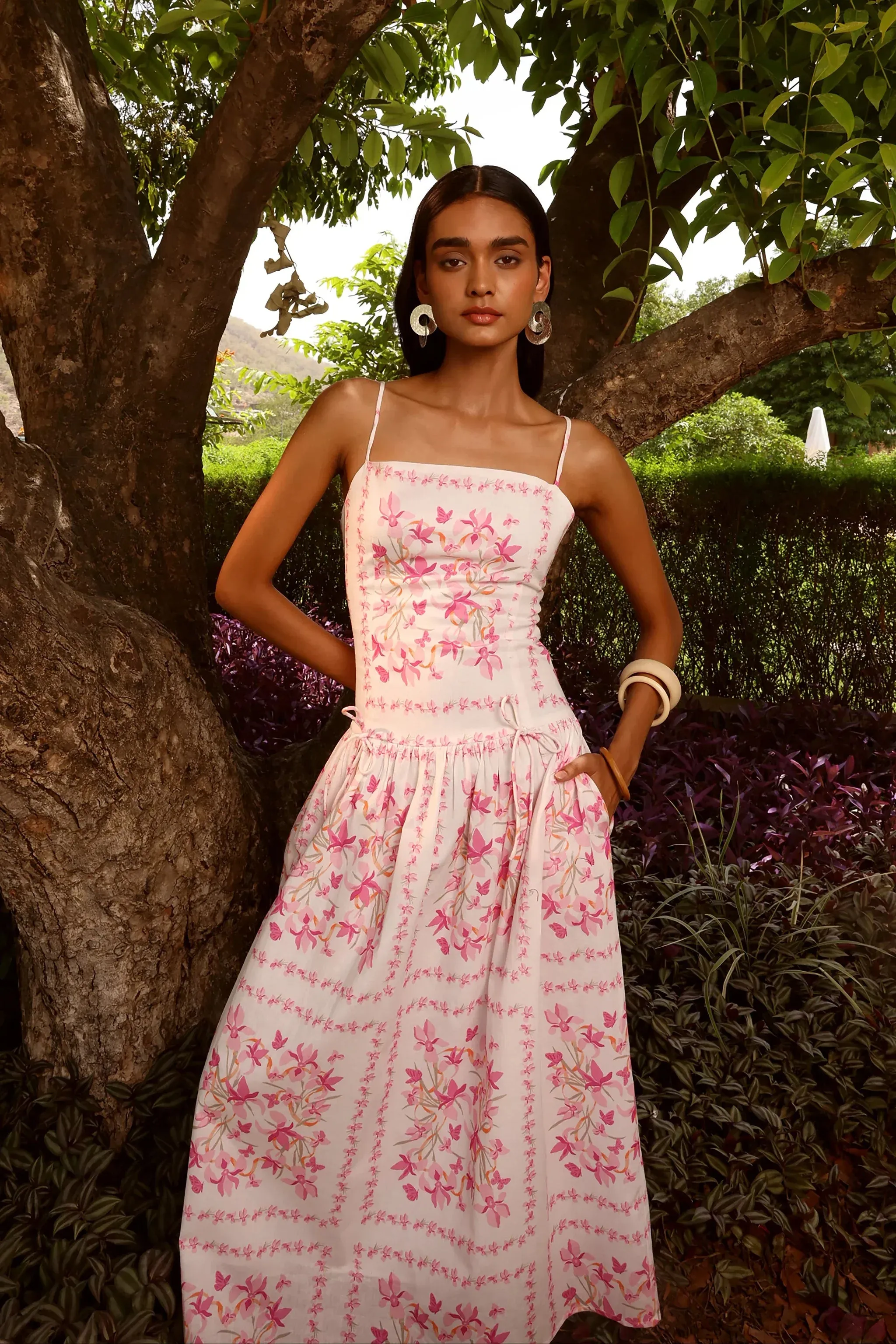 Lucy Dress in Aurelia Blush sold by Beau & Ro product image thumbnail 2