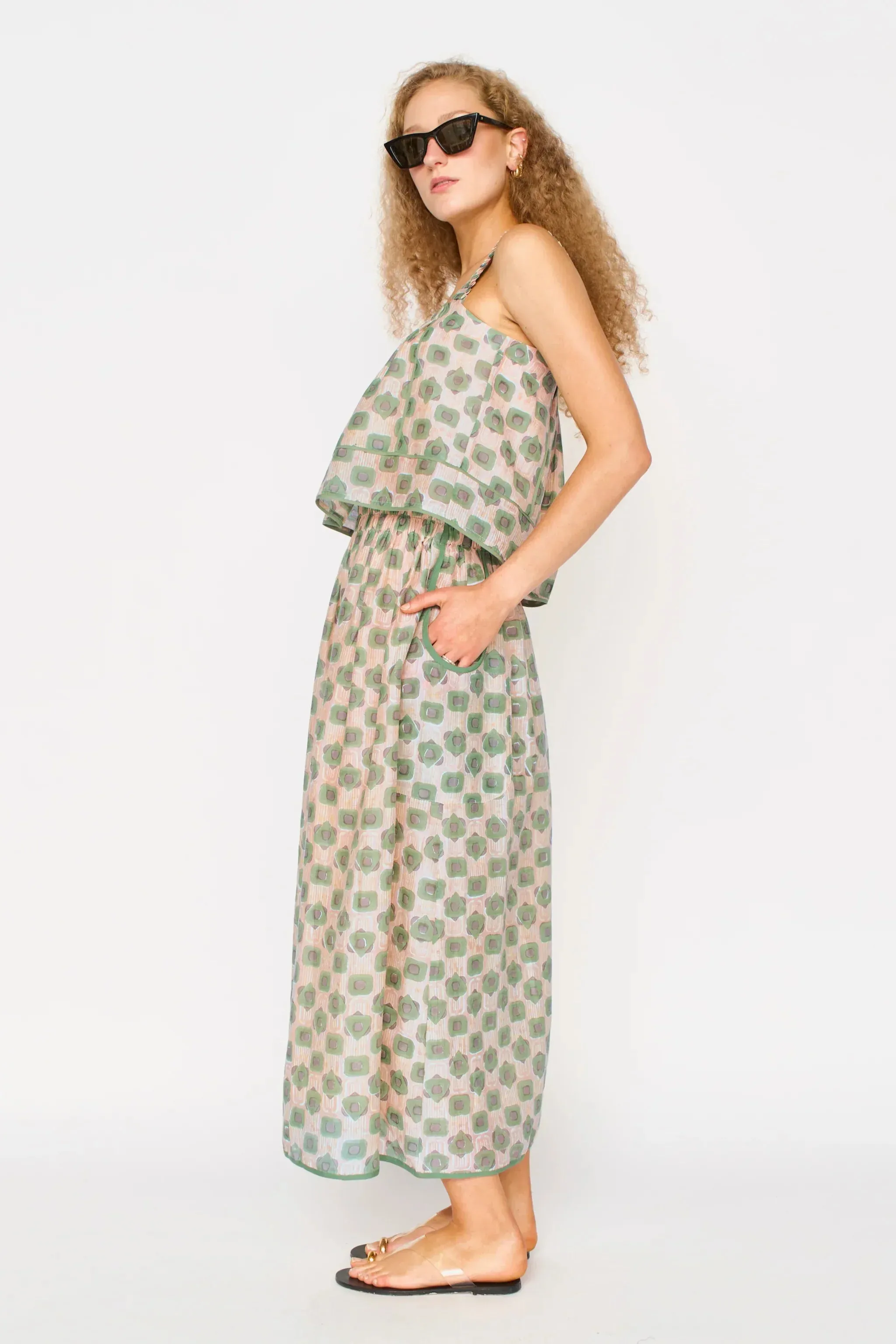 Verona Skirt in Petite Stony Coeur sold by Beau & Ro product image thumbnail 3