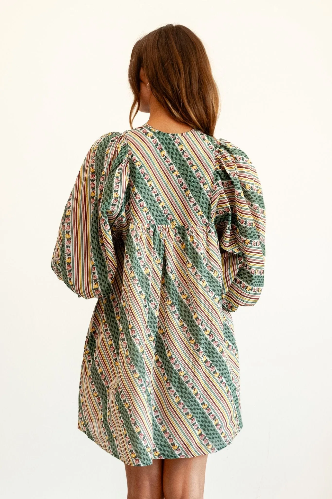 Daisy Dress in Rose Stripe sold by Beau & Ro product image thumbnail 3