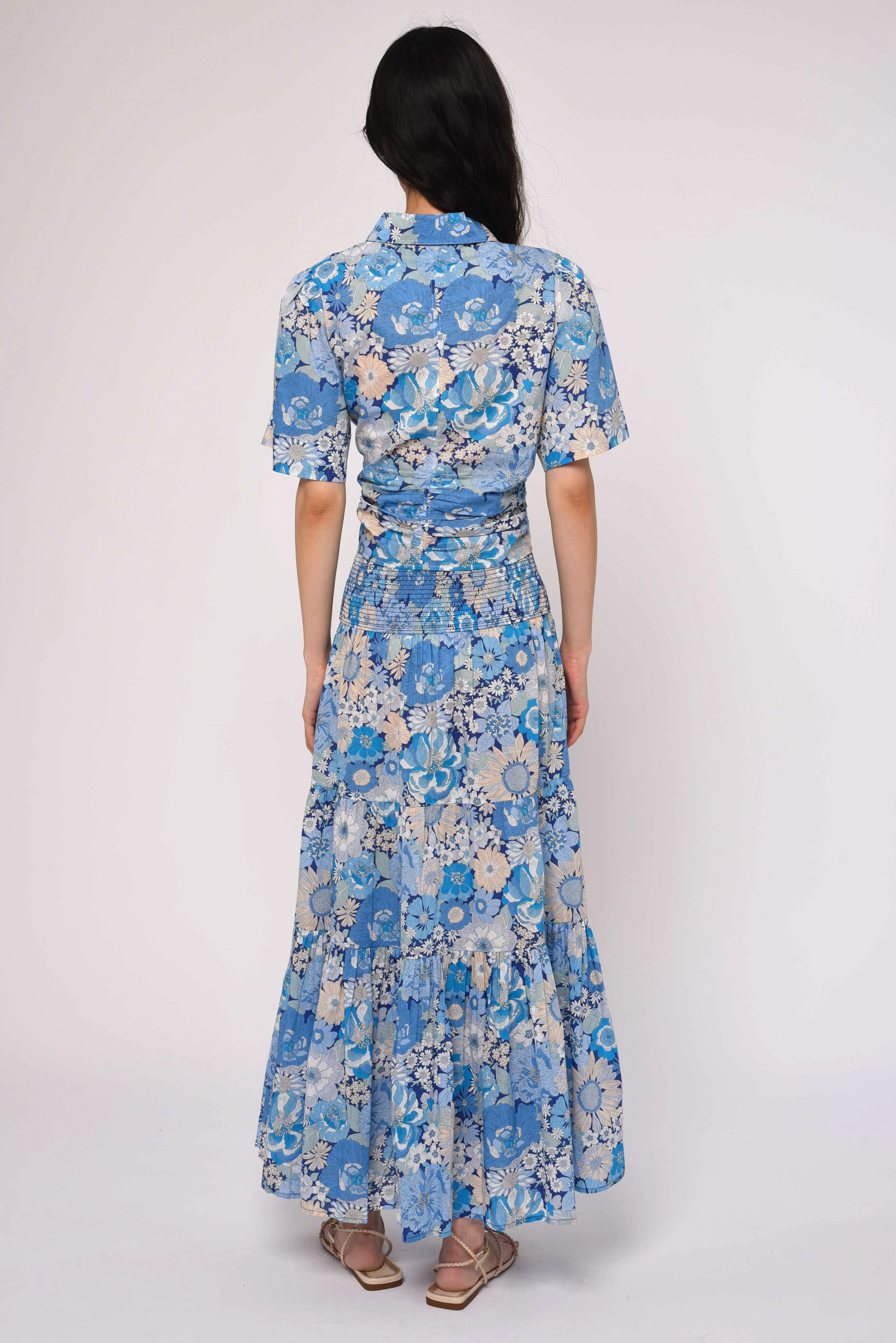 Sylvan Top in Summers in the Sun Liberty Print sold by Beau & Ro product image thumbnail 3