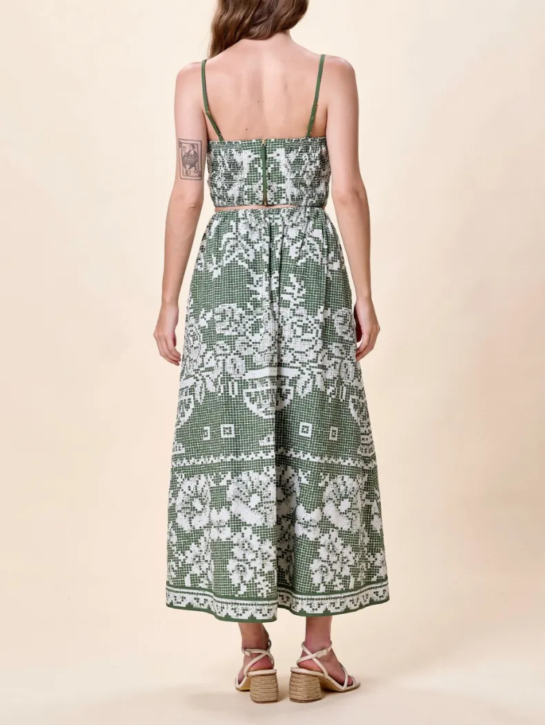 Juniper Top in Verdant Flight sold by Beau & Ro product image thumbnail 4