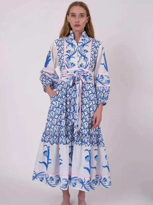 SUE SARTOR Flounce | Cerulean Tulip made by Beau & Ro