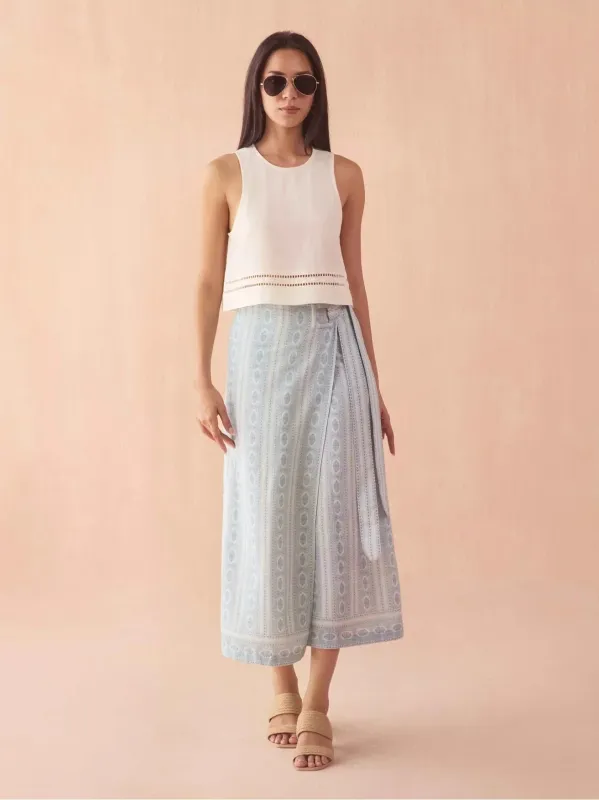 Sammi Skirt in Fiona Ice made by Omika