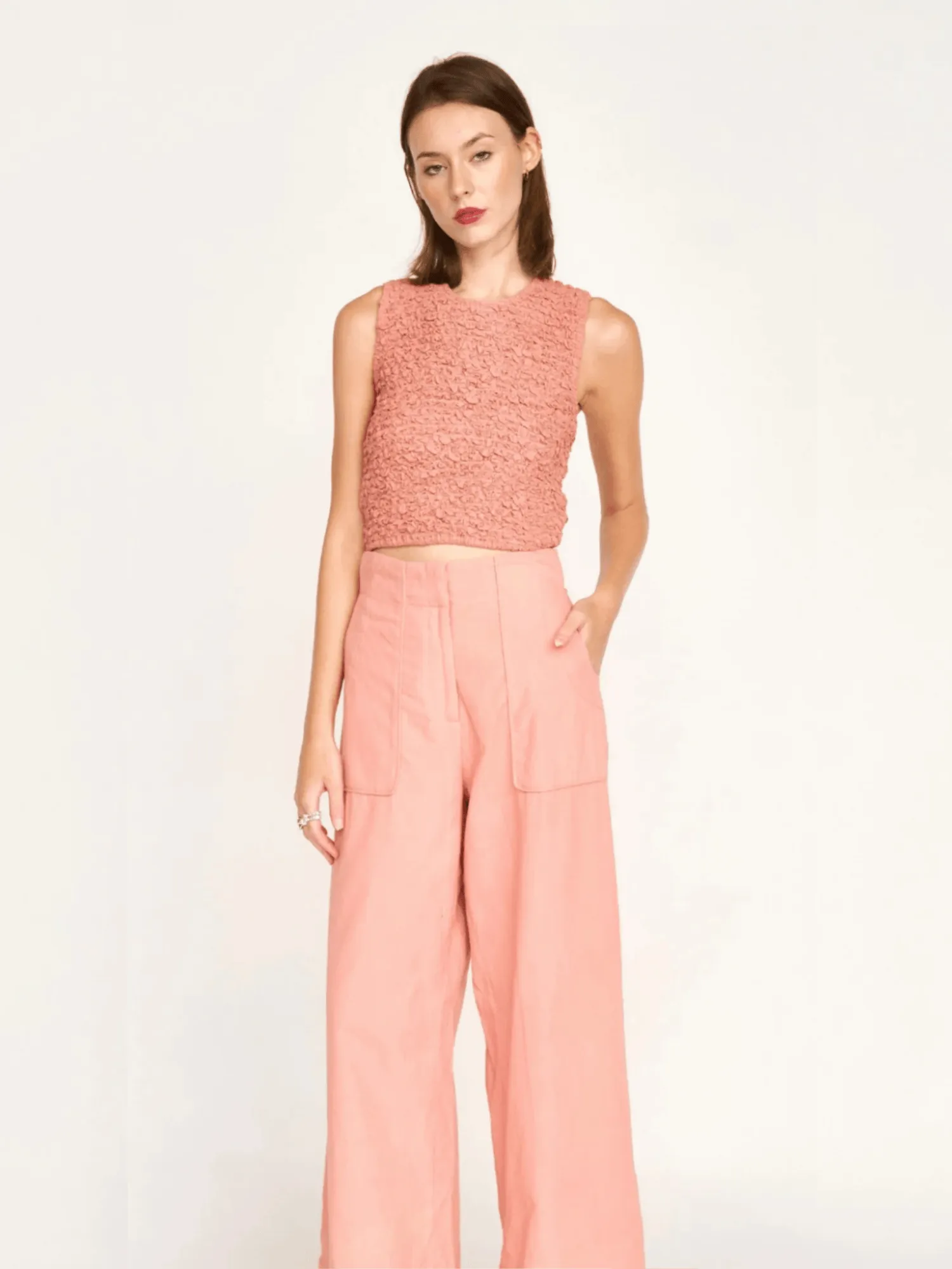 Tivot Pant in Pomelo sold by Beau & Ro