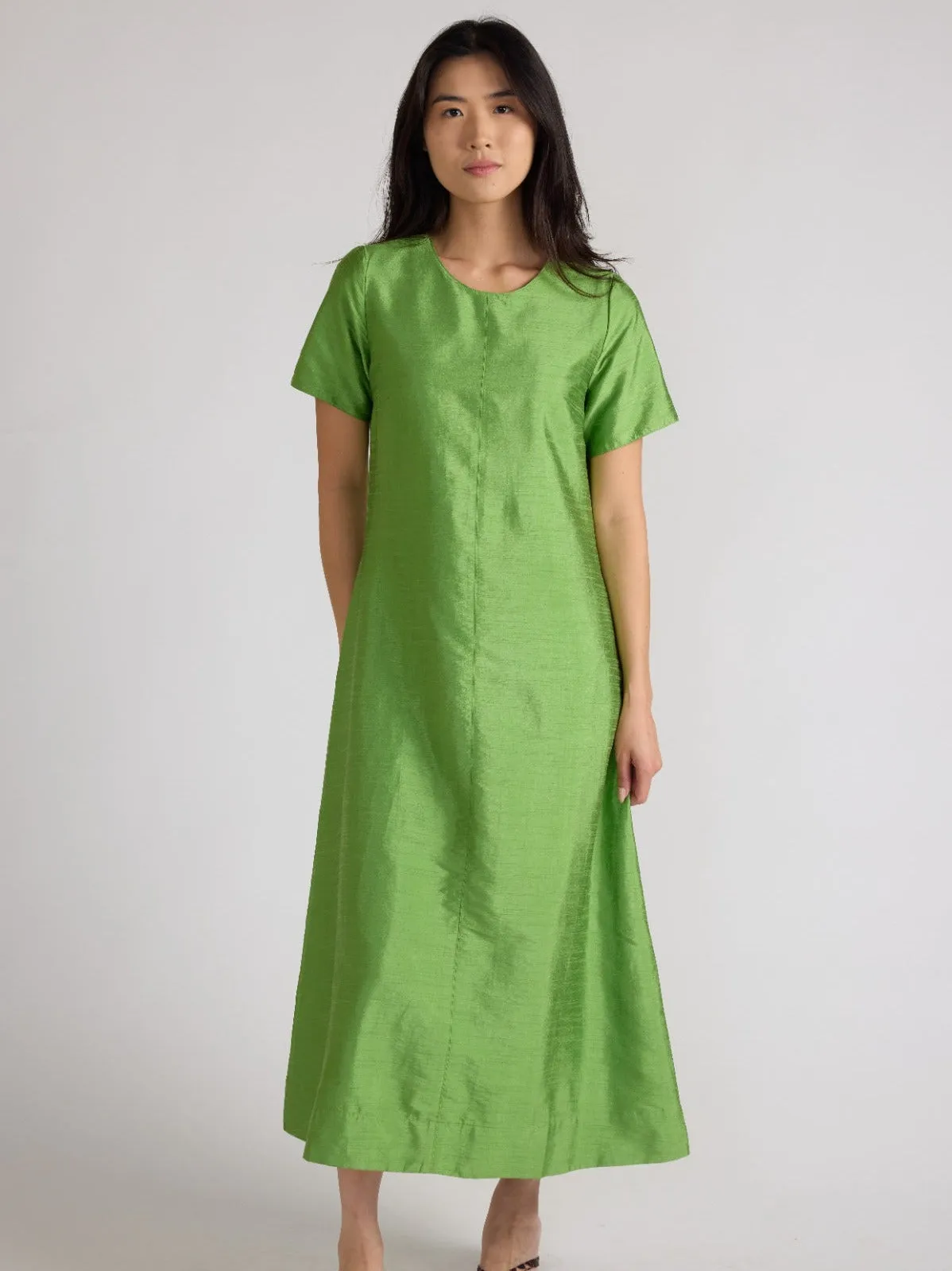 Georgia Dress in Green sold by Beau & Ro