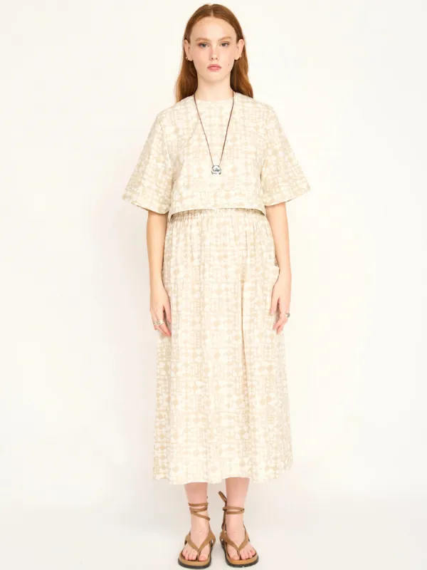 Verona Skirt in Sandcastle made by Mirth