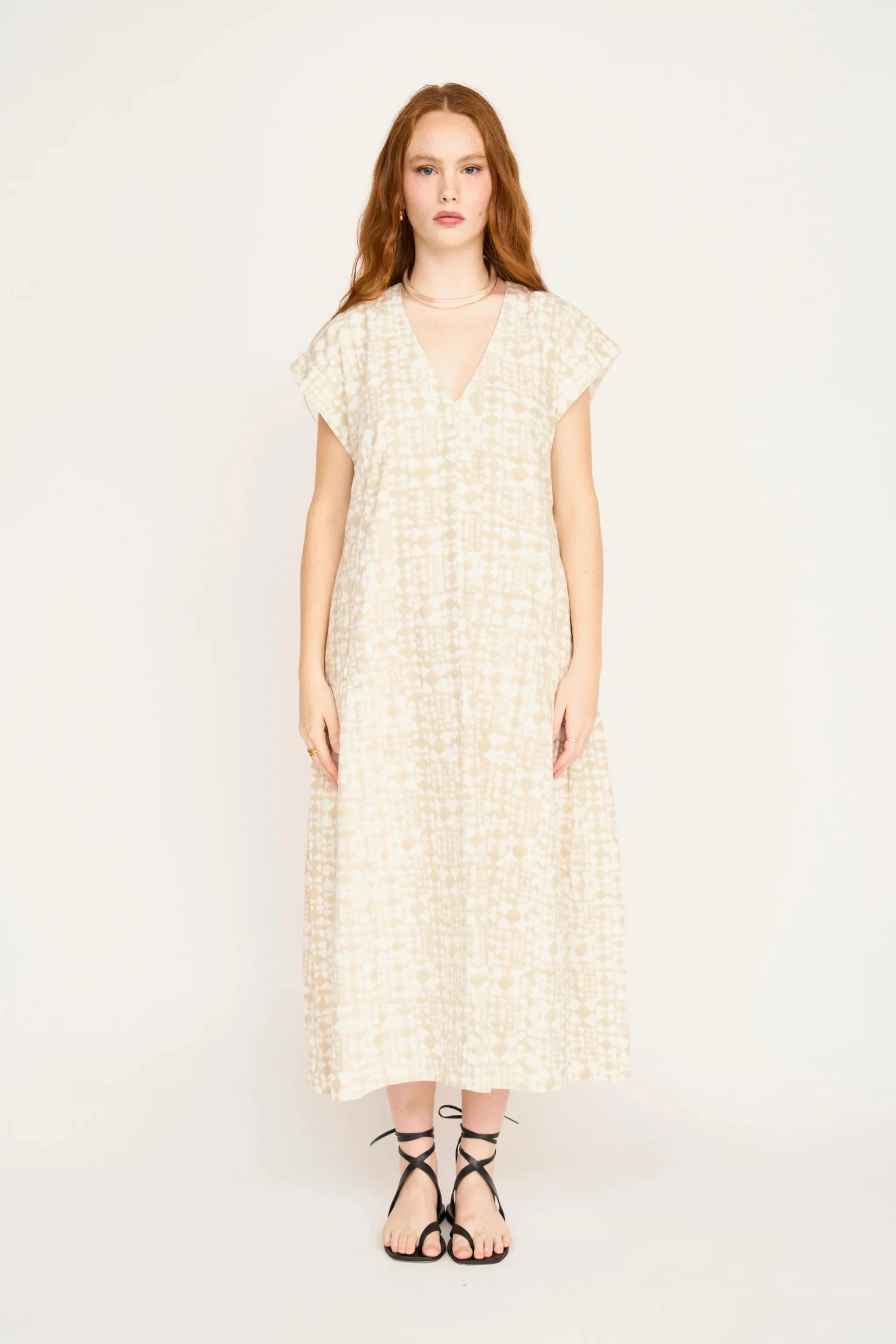 Oaxaca Dress in Sandcastle sold by Beau & Ro product image thumbnail 2