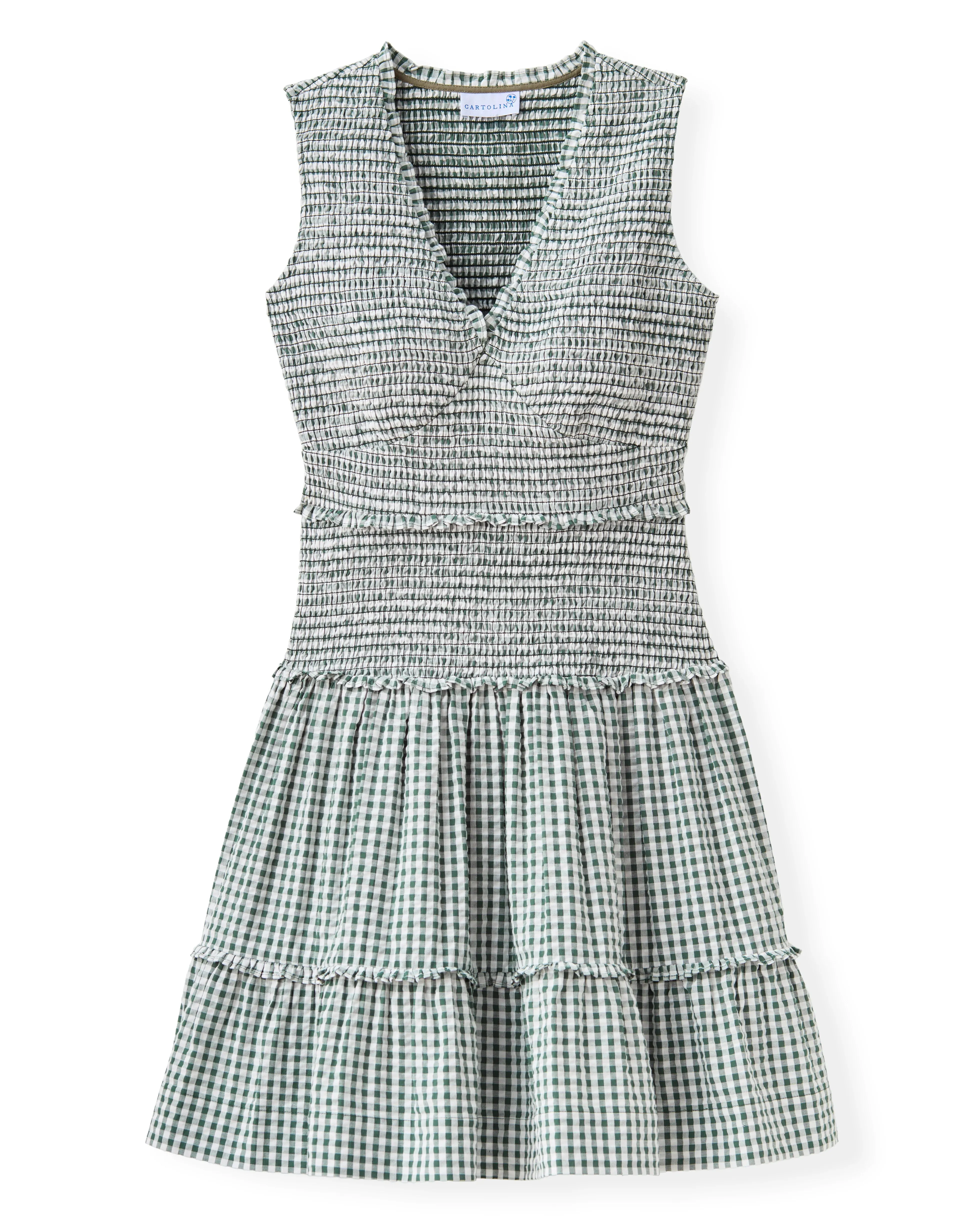 Rhett Mini Dress in Moss sold by Beau & Ro product image thumbnail 4