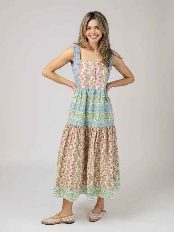 Tara Dress in Rose sold by Beau & Ro