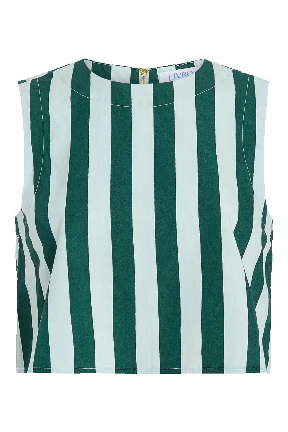 Dunlin Stripes Crop Top sold by Beau & Ro product image thumbnail 2