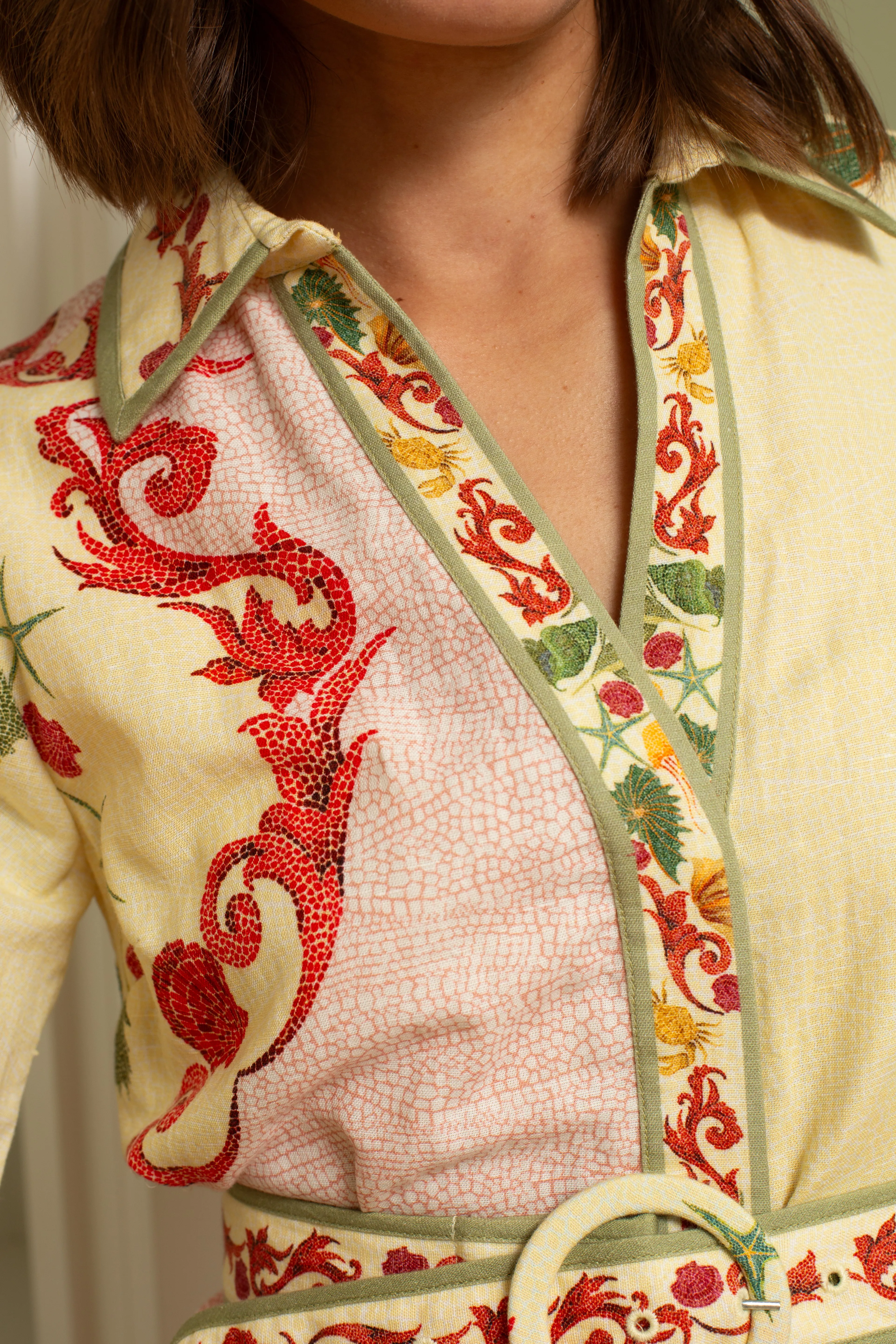 Poppy Dress in Blush Shell sold by Beau & Ro product image thumbnail 4