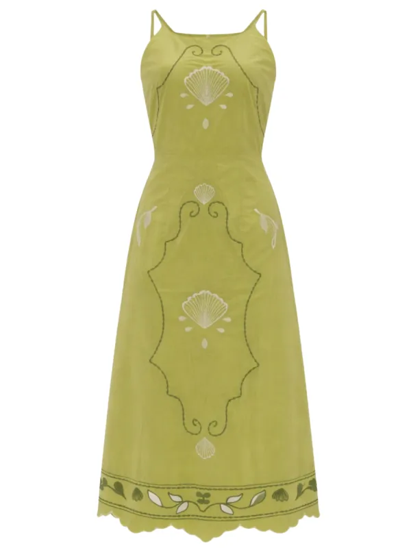 Francis Dress in Pastel Mint made by Anna Cate