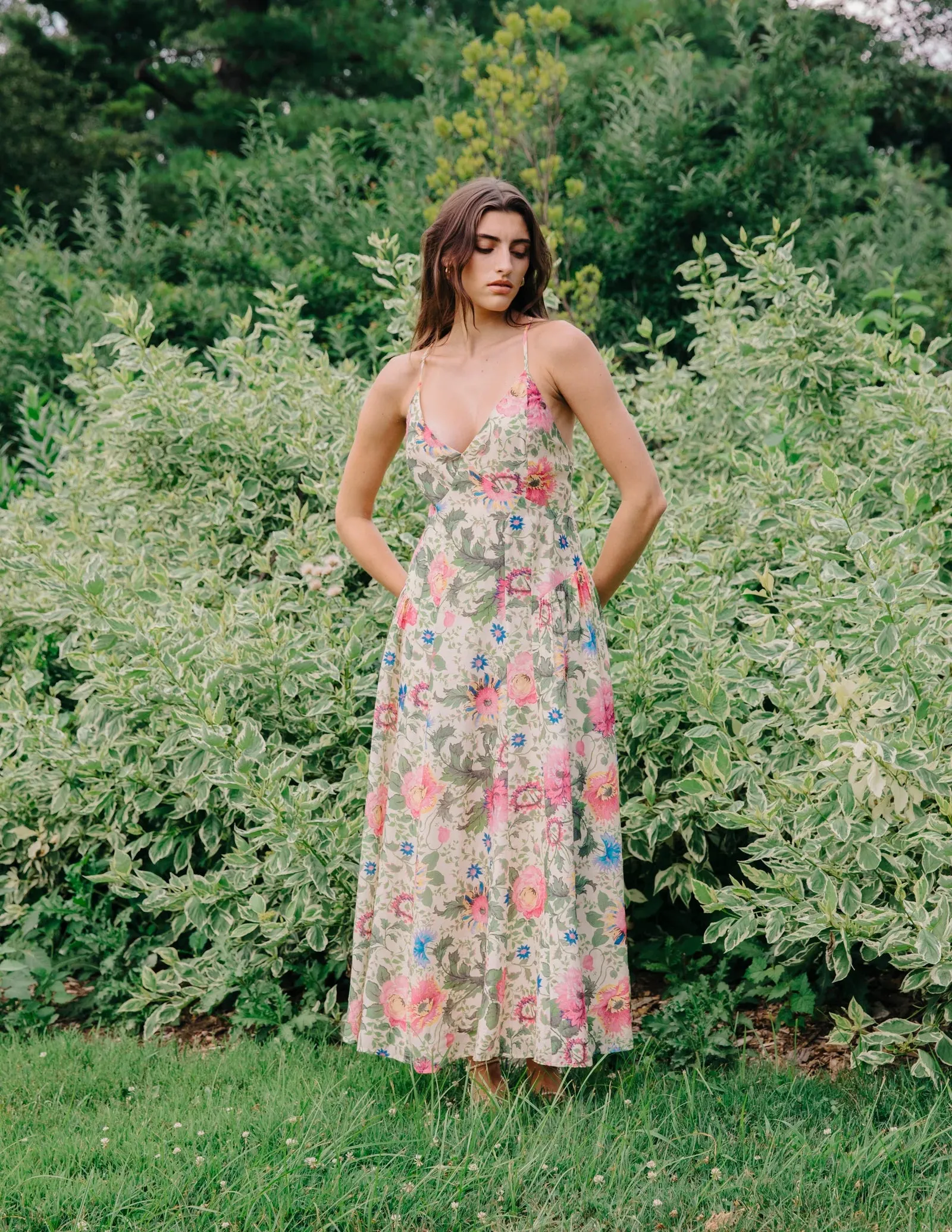 Fiorella Maxi Dress in Milla Floral Print sold by Beau & Ro product image thumbnail 3