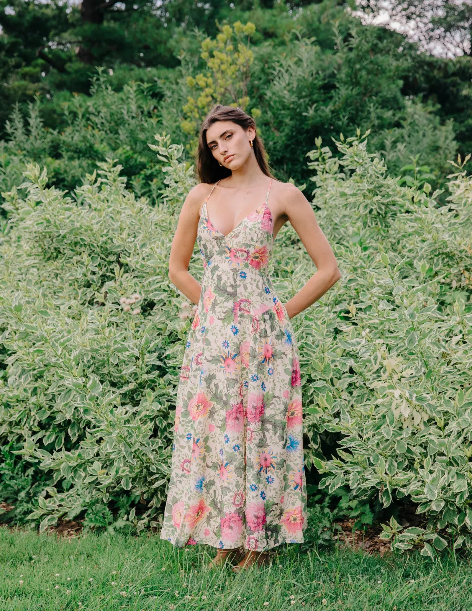 Fiorella Maxi Dress in Milla Floral Print sold by Beau & Ro product image thumbnail 4