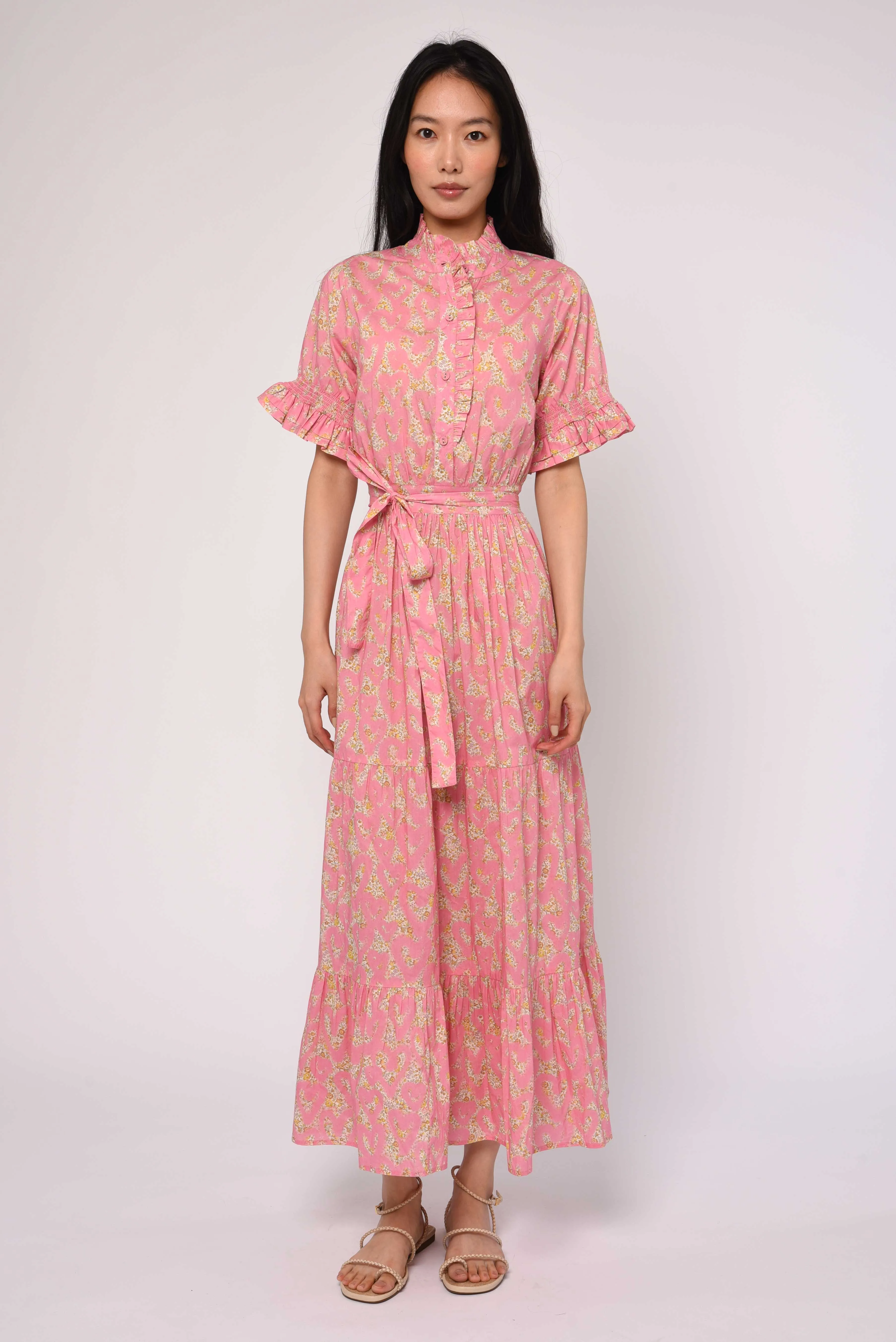Emma Midi Dress in Love Emma & Georgina Liberty Print sold by Beau & Ro product image thumbnail 4