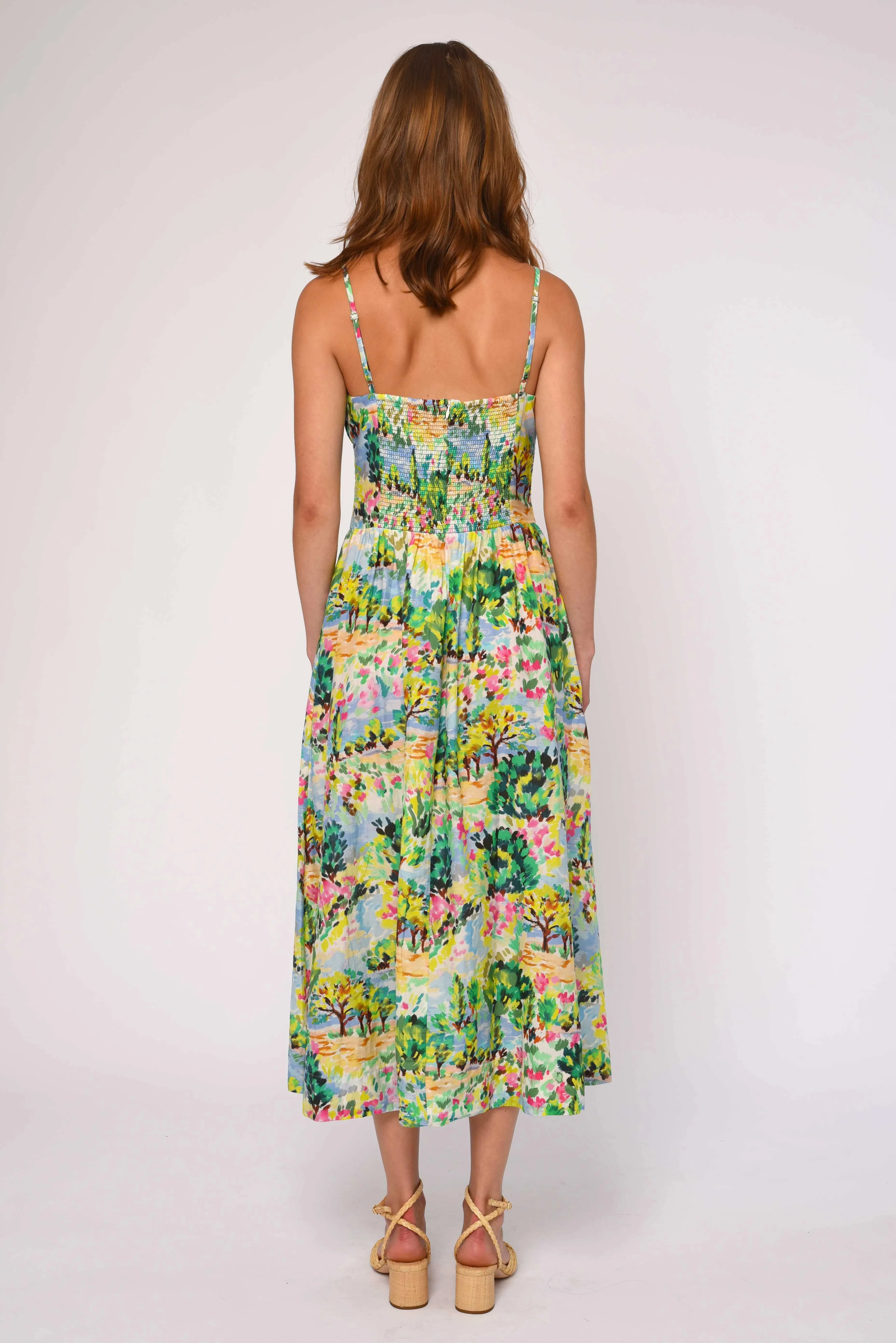 Tilda Maxi Dress in Giverny Garden Print sold by Beau & Ro product image thumbnail 3