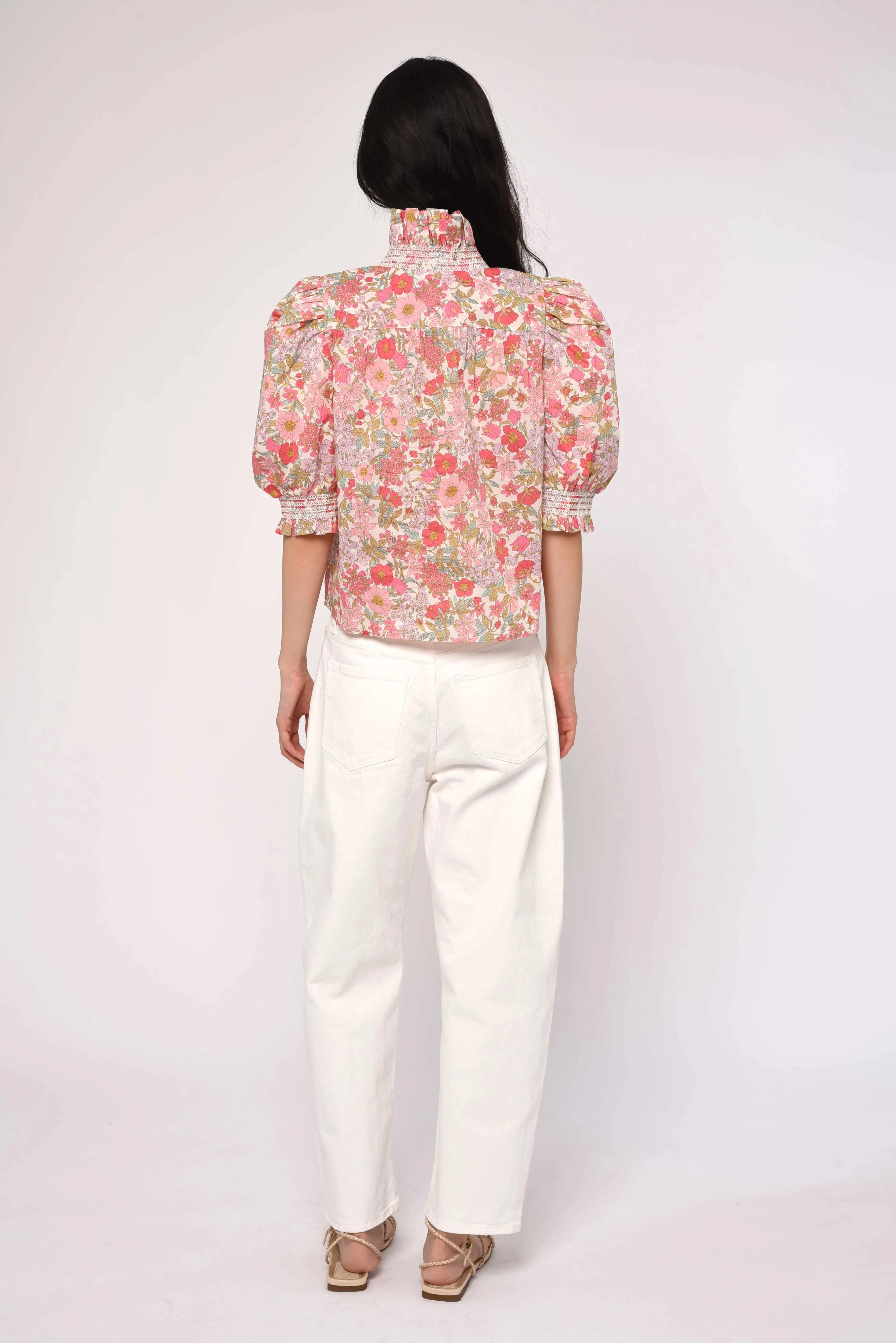 Zuri Top in Clarabell Liberty Print sold by Beau & Ro product image thumbnail 3
