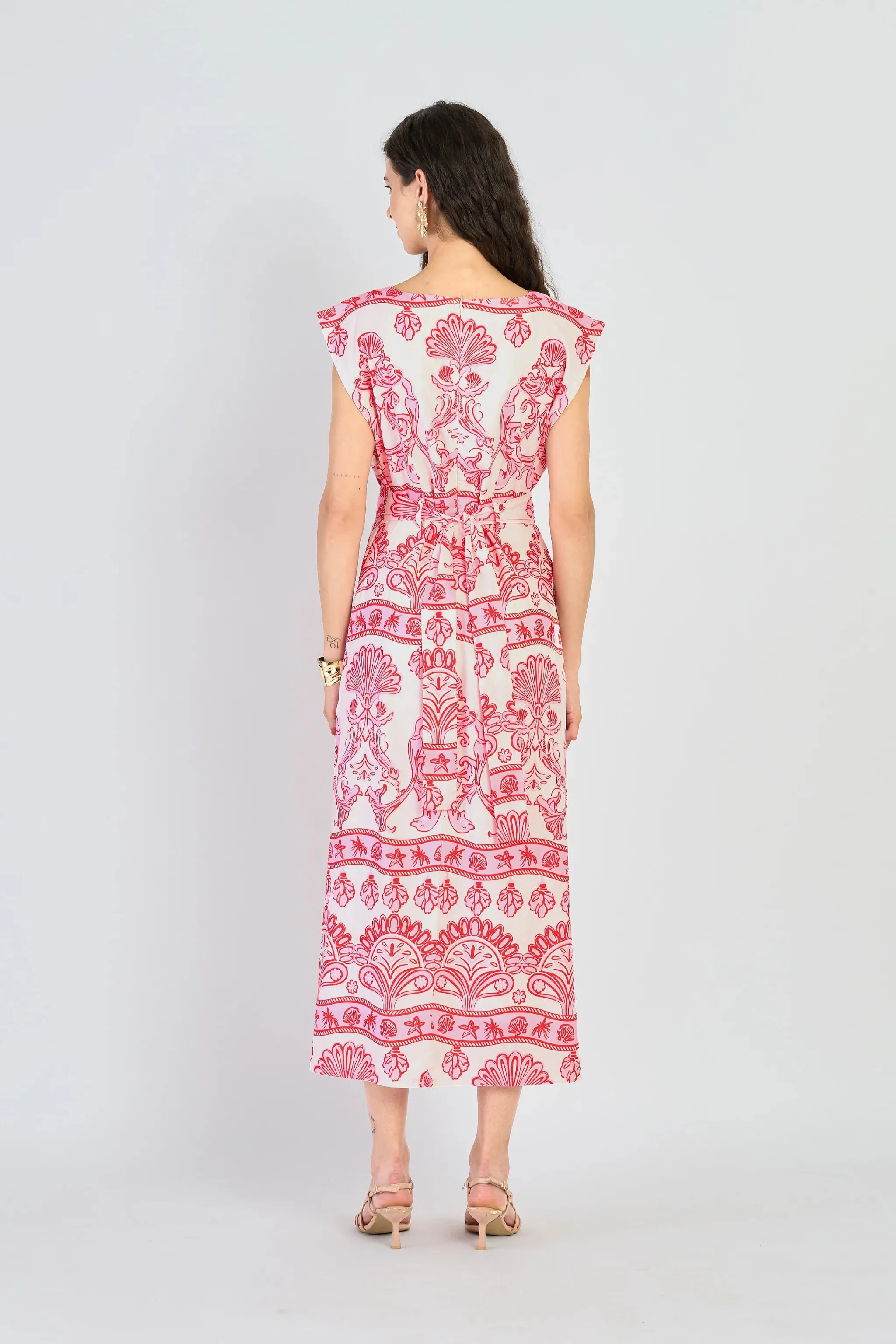 Perry Dress in Fontana Blush sold by Beau & Ro product image thumbnail 5