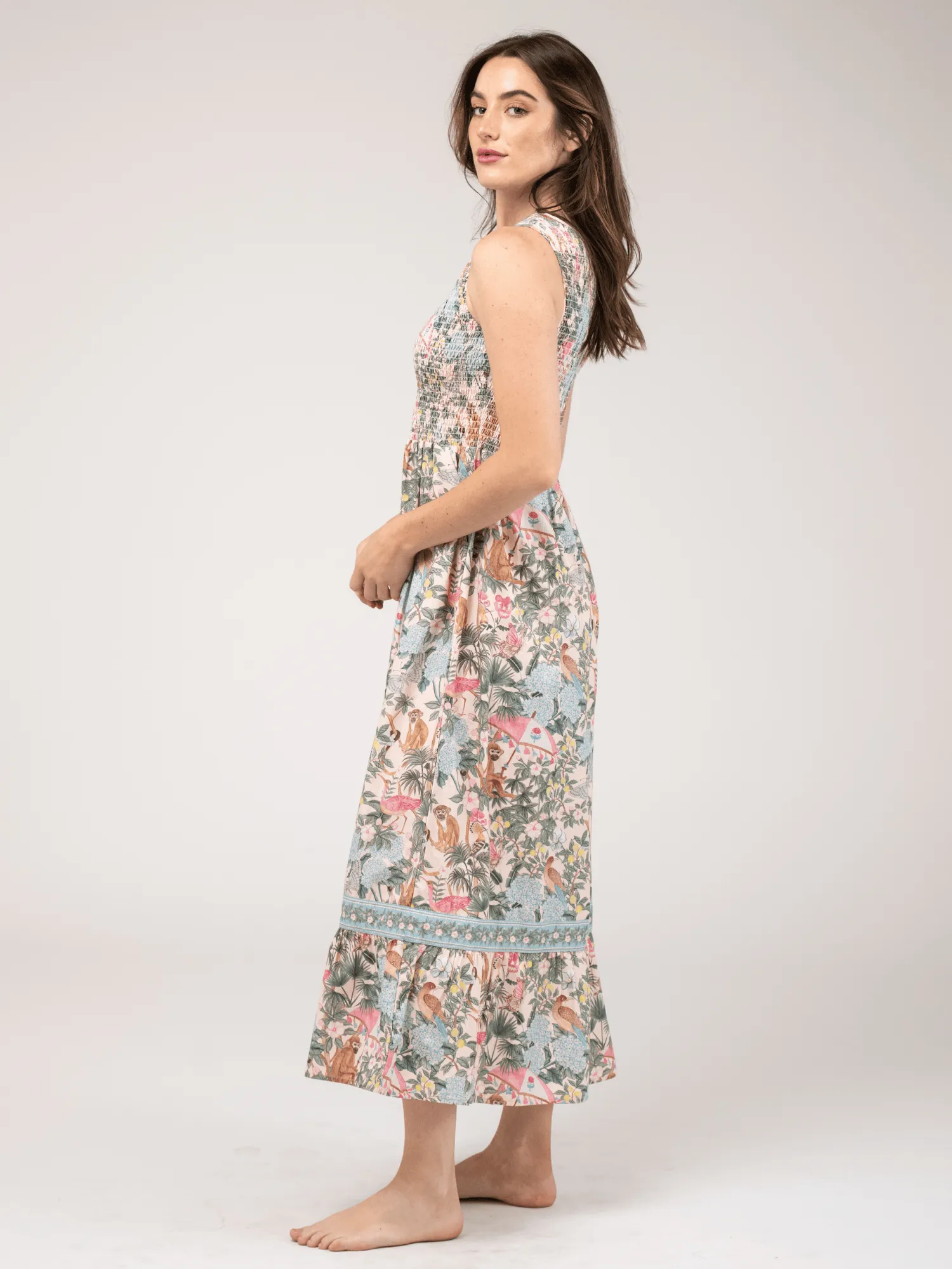 The Margot Dress in Monkey Do sold by Beau & Ro product image thumbnail 3