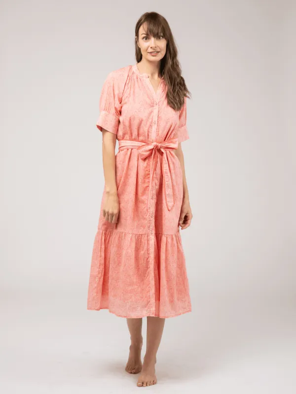 The Jane Dress | Pink Swirl made by Beau & Ro