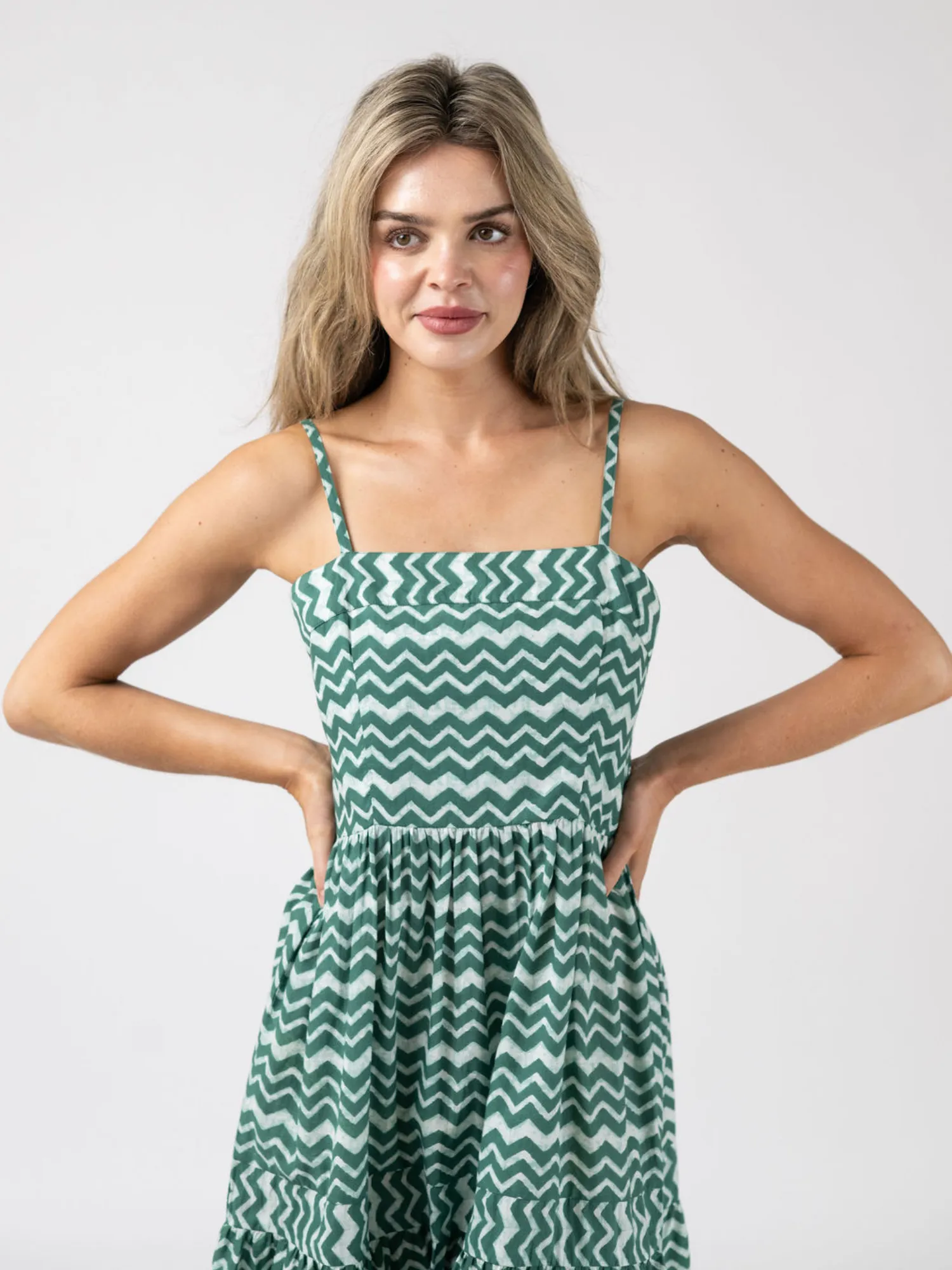 The Mallorca Maxi | Cyan Wave sold by Beau & Ro product image thumbnail 3