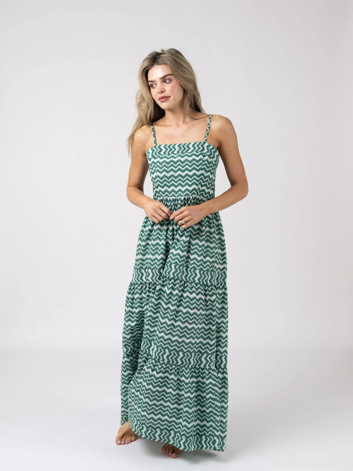 The Mallorca Maxi | Cyan Wave sold by Beau & Ro product image thumbnail 5