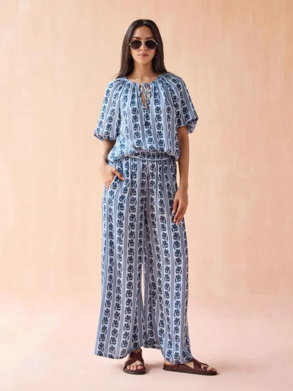 Isla Blouse in Lara Dew made by Omika