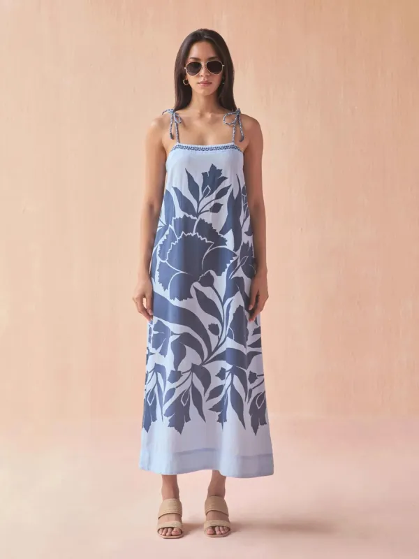Tillie Maxi Dress in Annette Dew made by Omika