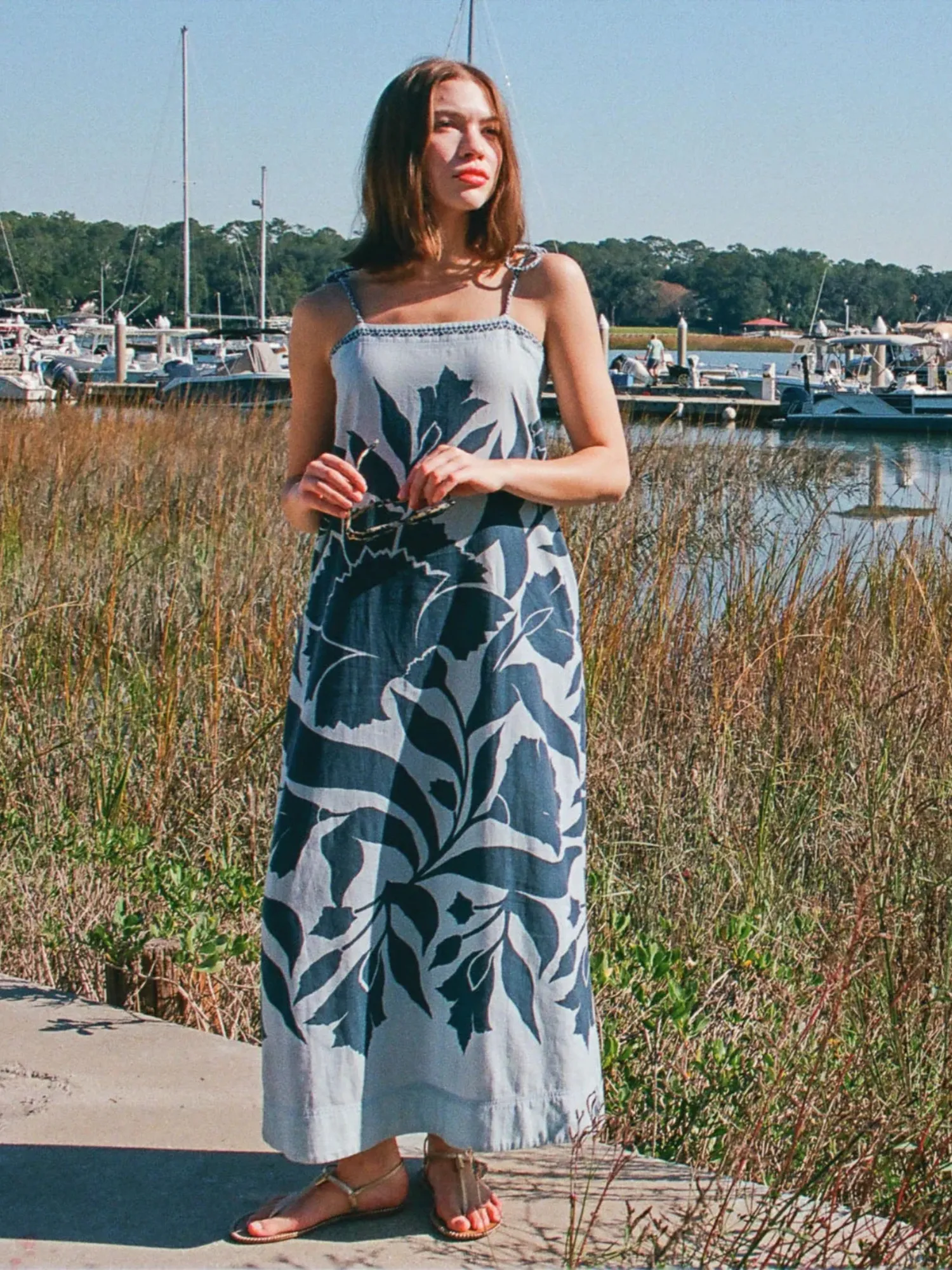 Tillie Maxi Dress in Annette Dew sold by Beau & Ro product image thumbnail 2
