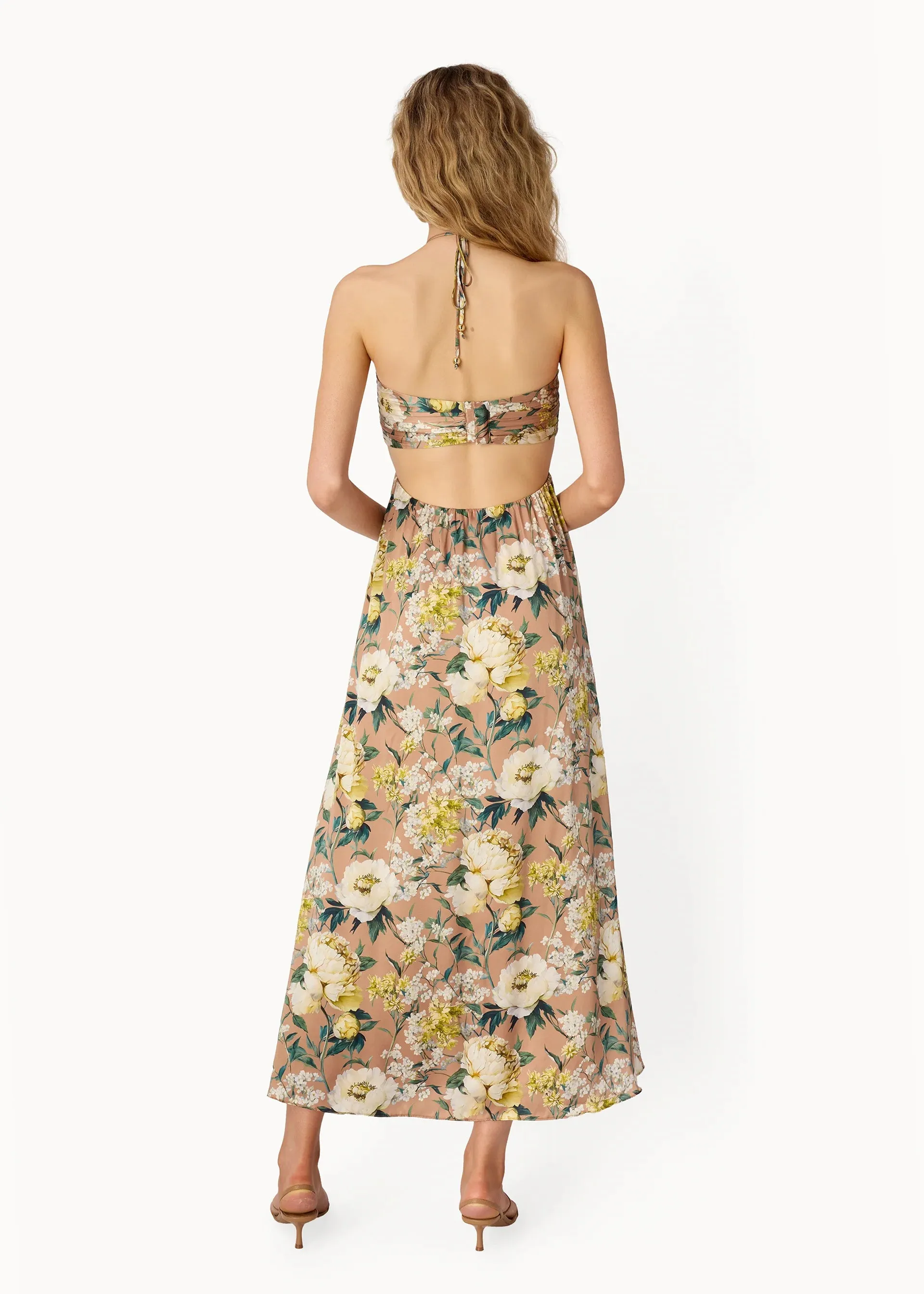 Calliope Maxi Dress in Morning Flourish sold by Beau & Ro product image thumbnail 3